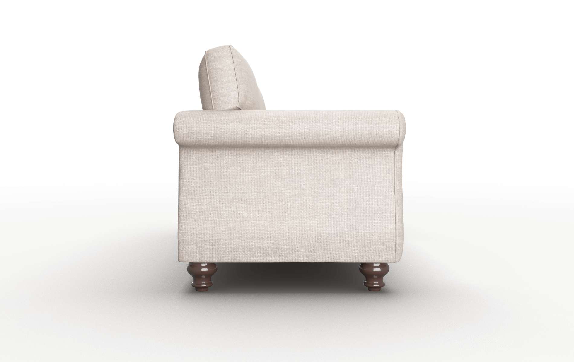 Pisa Clyde Dolphin Sofa espresso legs 3