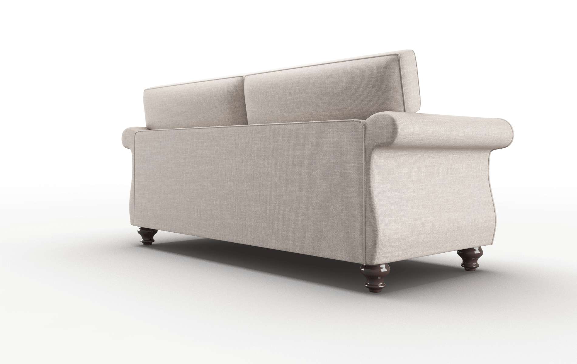Pisa Clyde Dolphin Sofa espresso legs 5