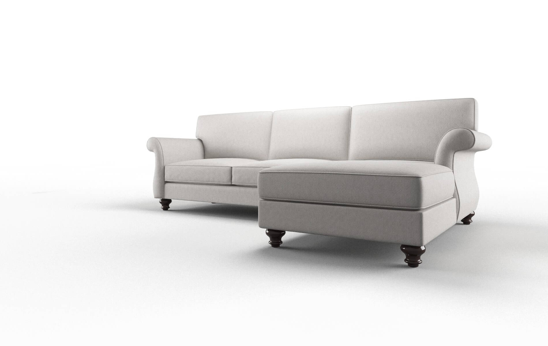 Pisa Cosmo Silver Panel espresso legs 4