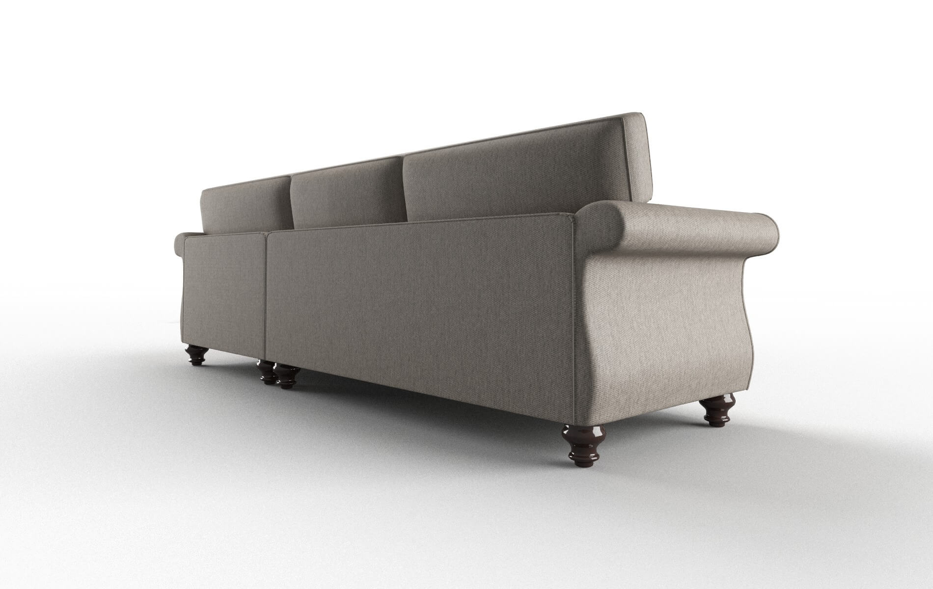 Pisa Cosmo Taupe Panel espresso legs 5