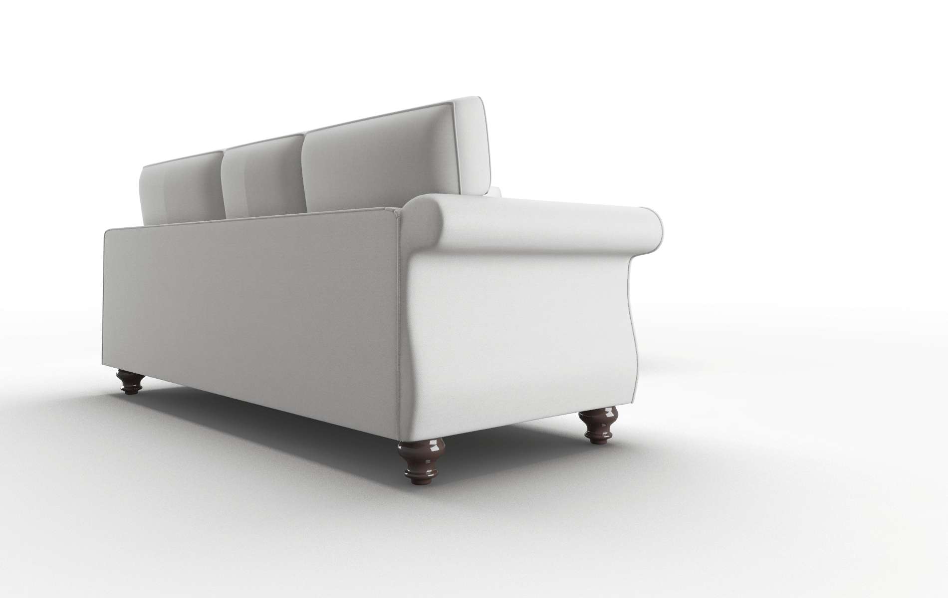 Pisa Dawson Platinum Sectional espresso legs 3