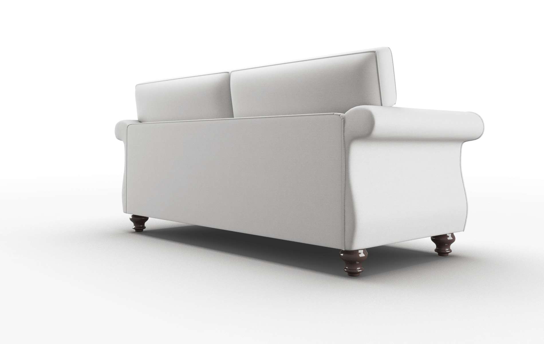 Pisa Dawson Platinum Sofa espresso legs 5