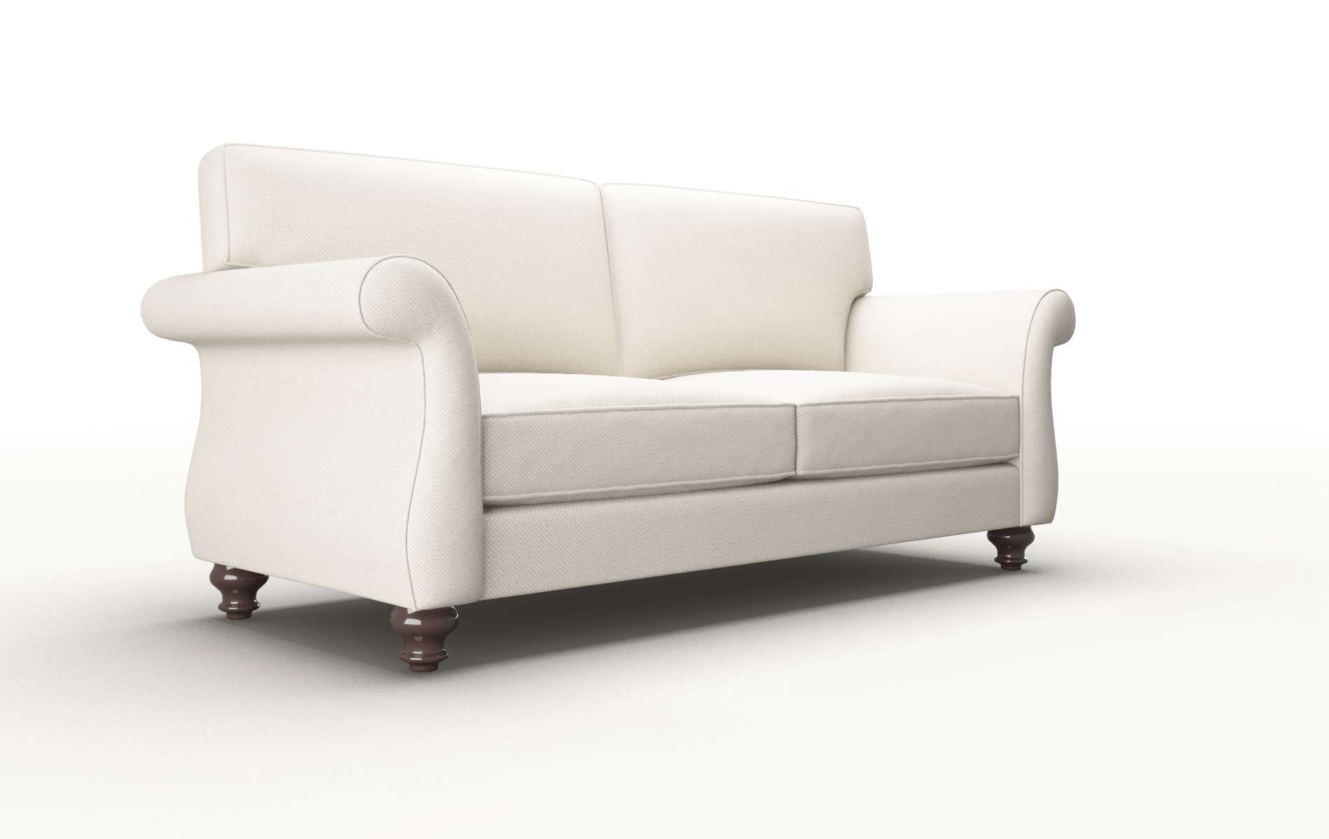 Pisa Dawson Sand Sofa espresso legs 2