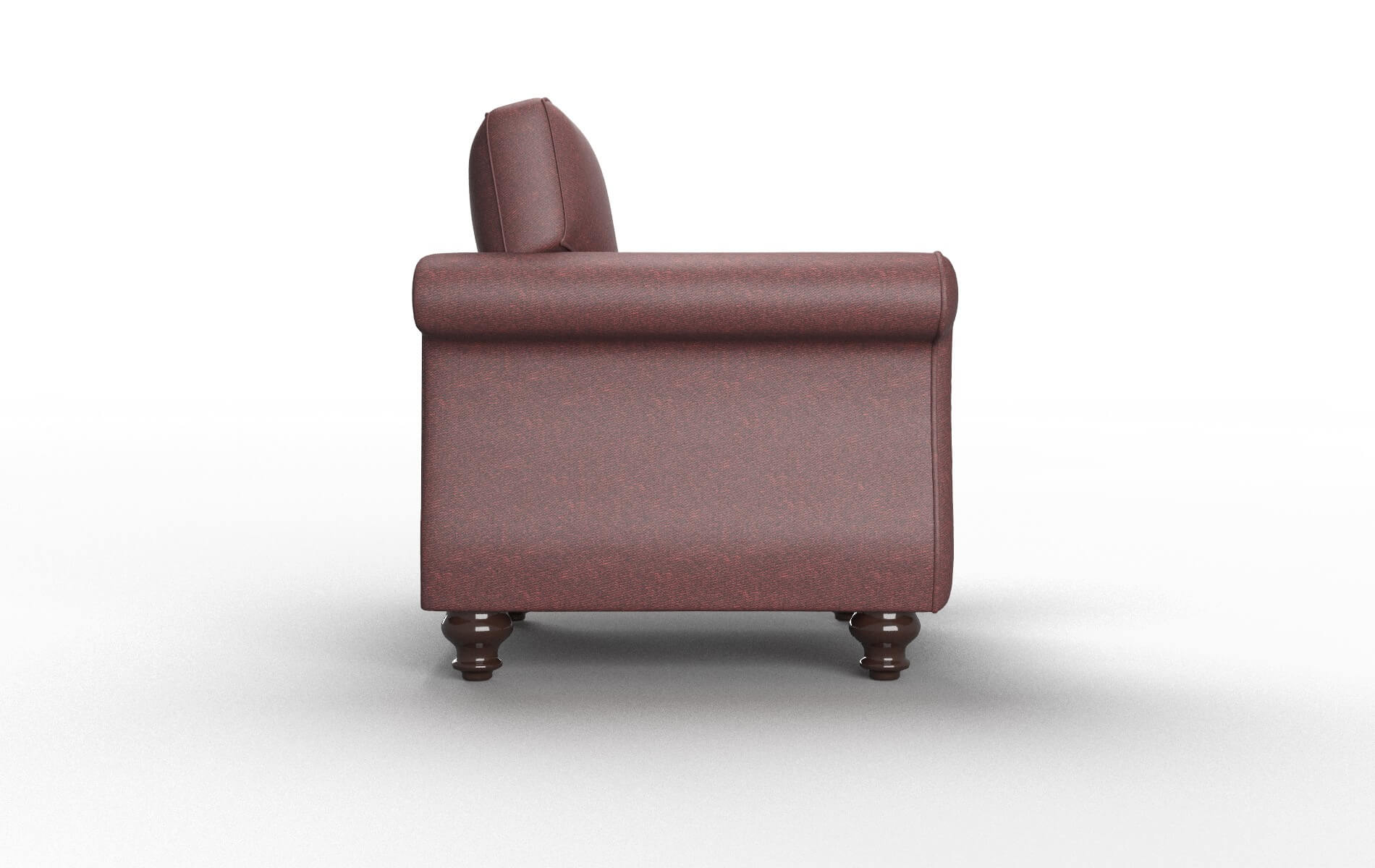 Pisa Derby Berry Chair espresso legs 3