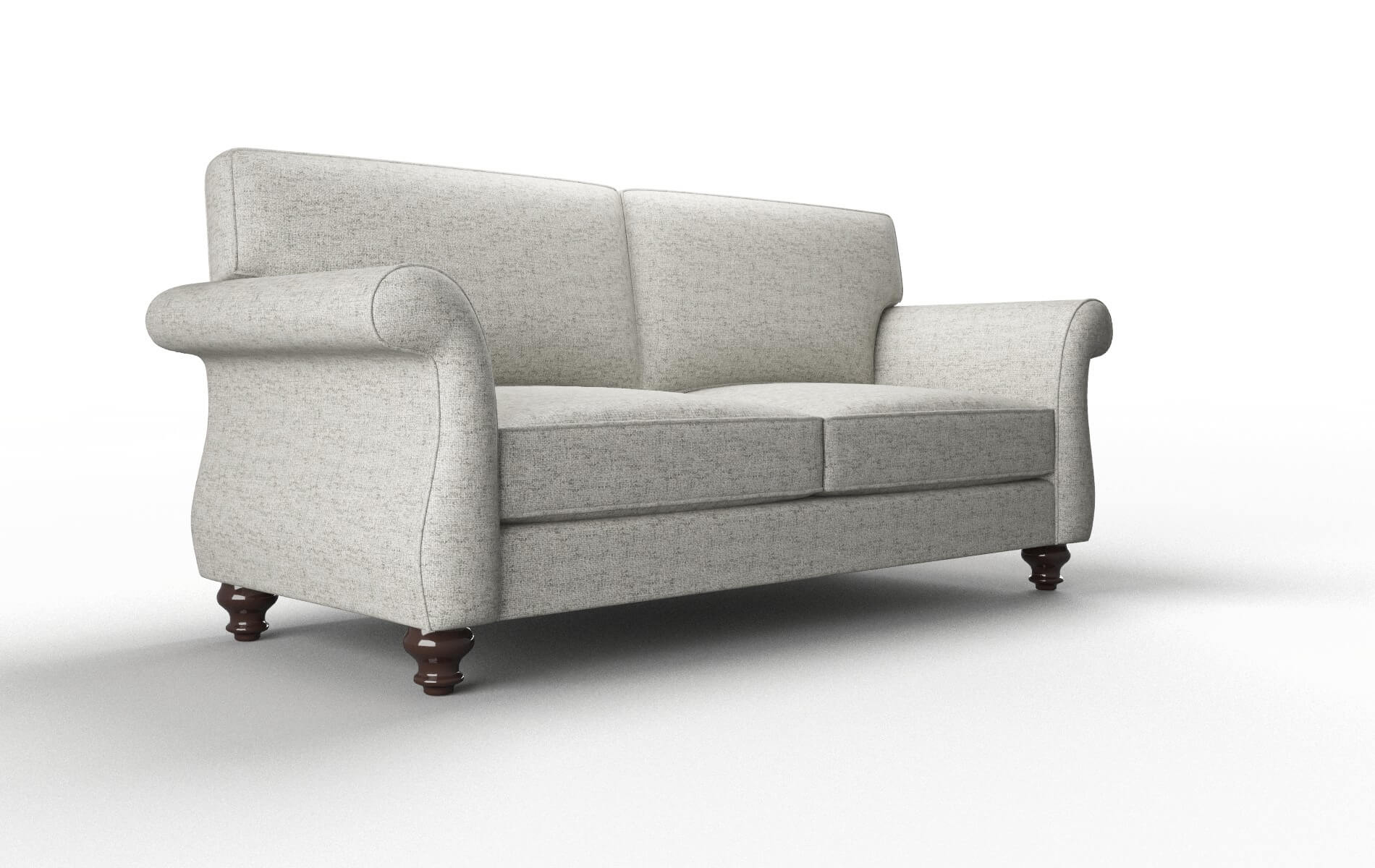 Pisa Derby Silver Sofa espresso legs 2
