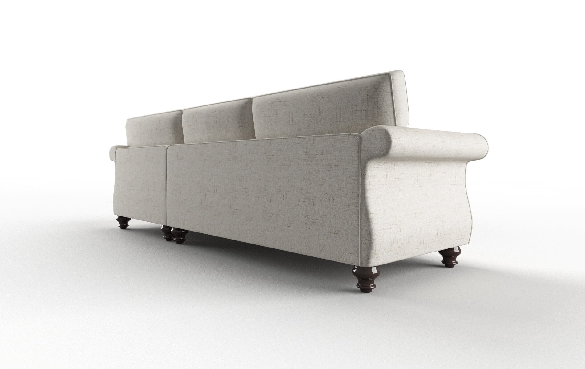 Pisa Derby Taupe Panel espresso legs 5