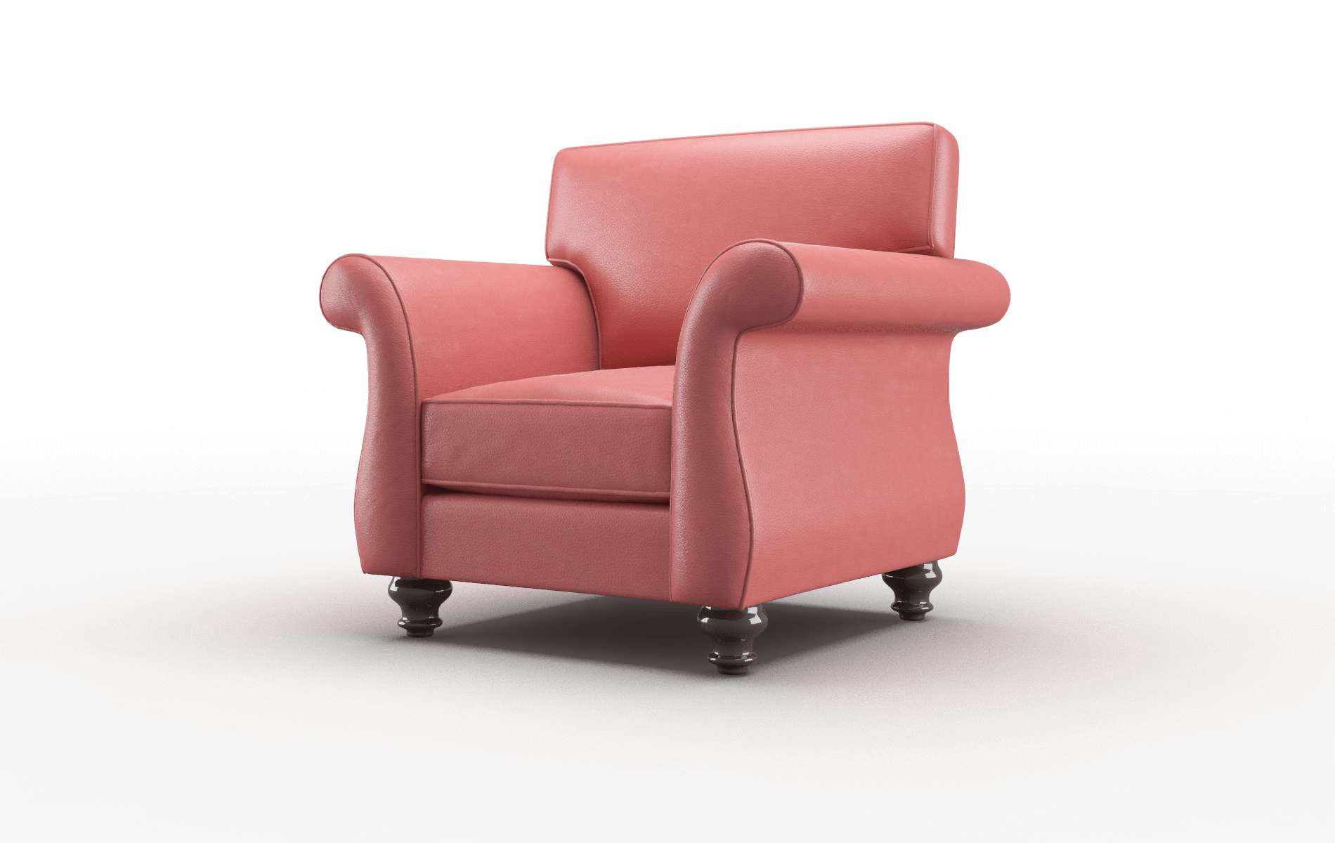 Pisa Dillion Cordovan Chair espresso legs 4