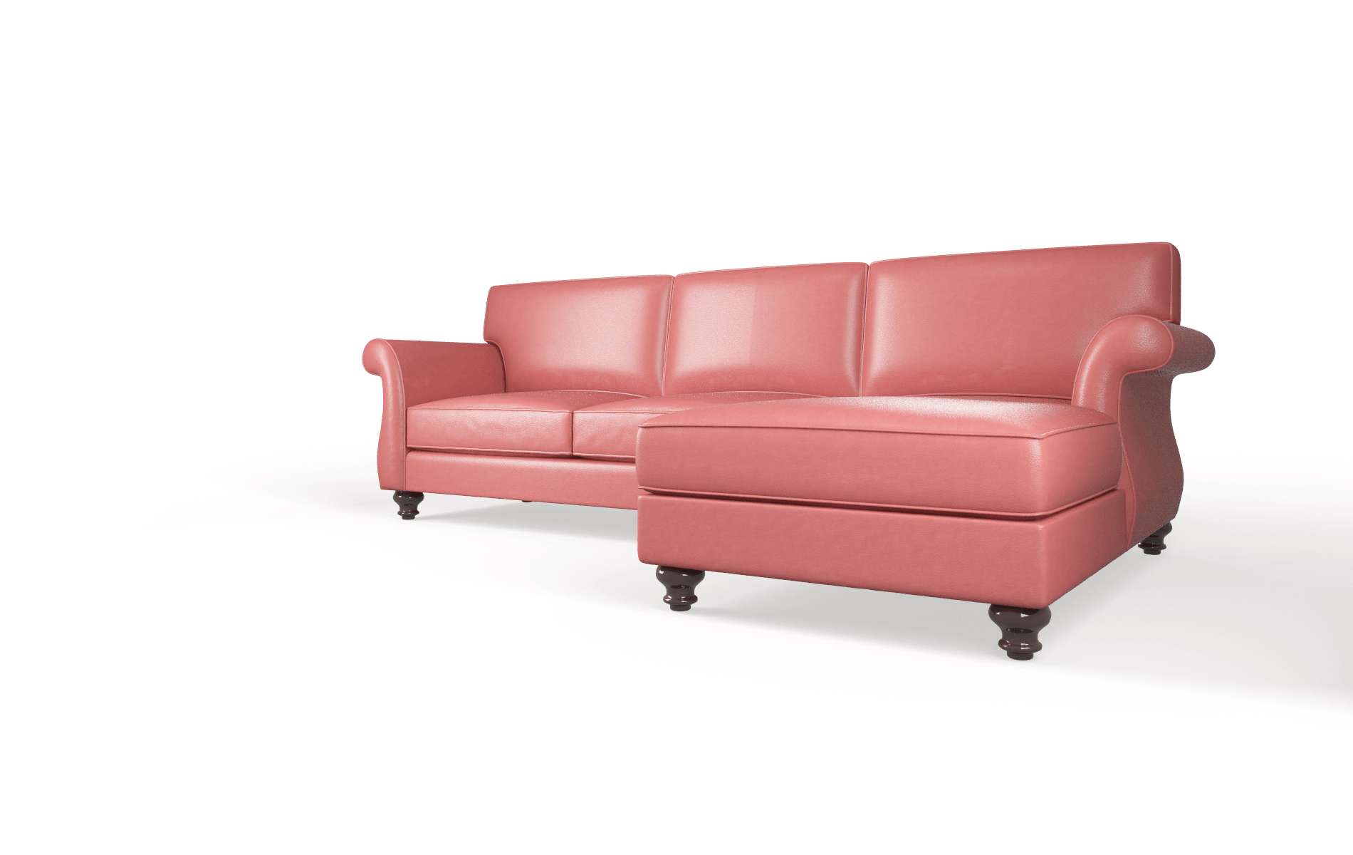 Pisa Dillion Cordovan Panel espresso legs 4