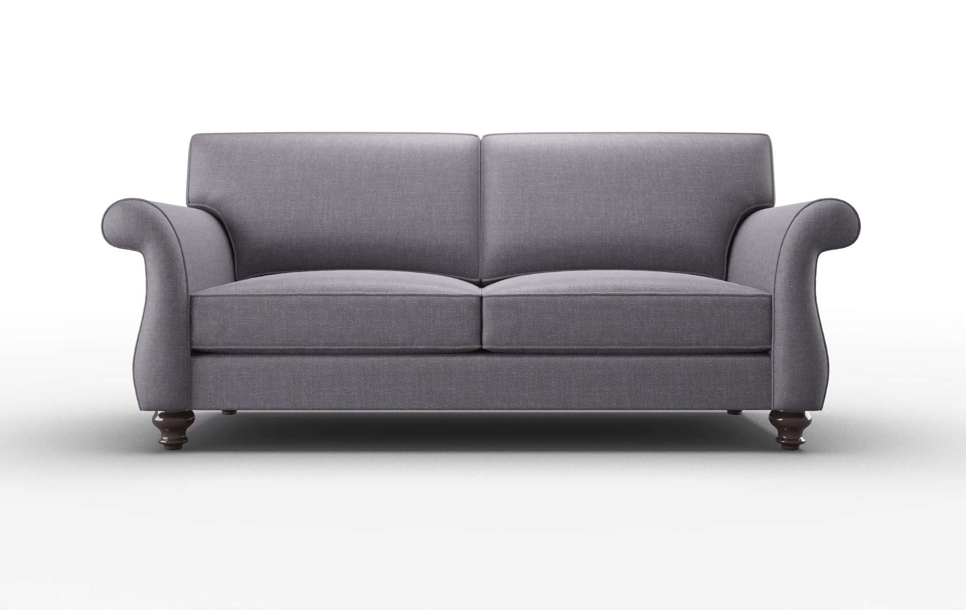 Pisa Durham Ink Sofa espresso legs 1