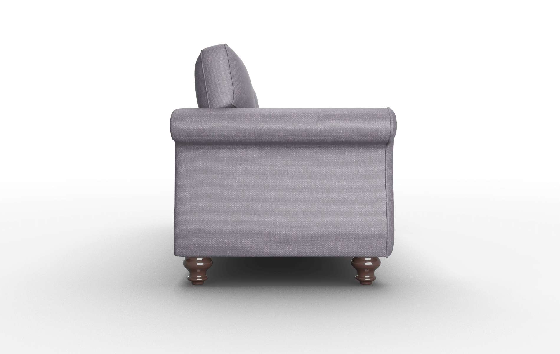 Pisa Durham Ink Sofa espresso legs 3