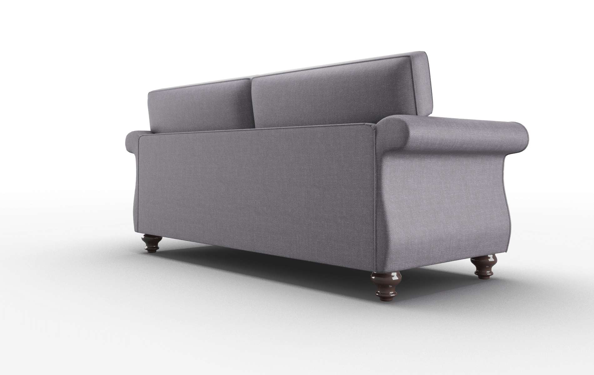 Pisa Durham Ink Sofa espresso legs 5