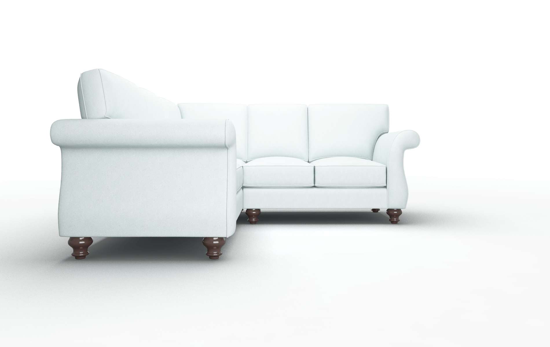 Pisa Elliot Spa Sectional espresso legs 2
