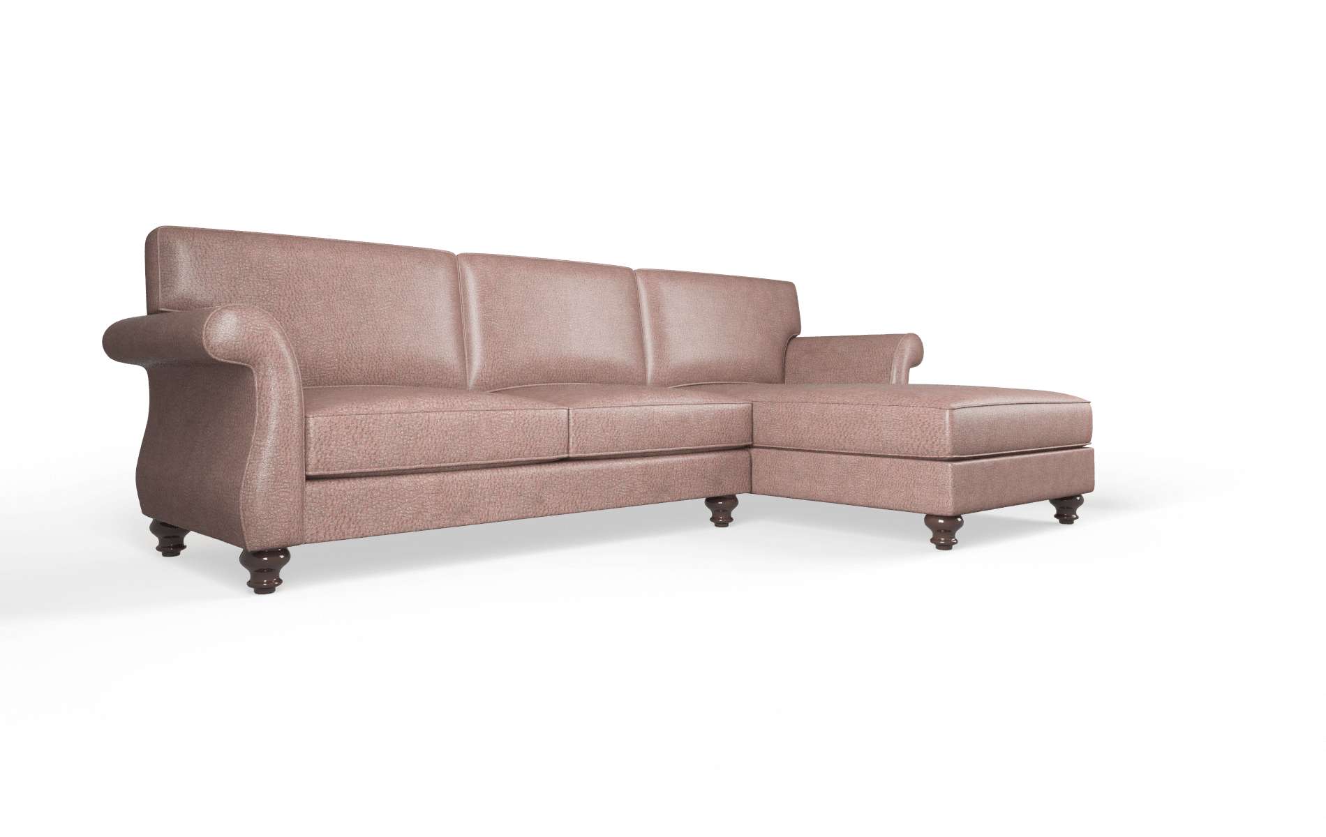 Pisa Ford Brown Panel espresso legs 2