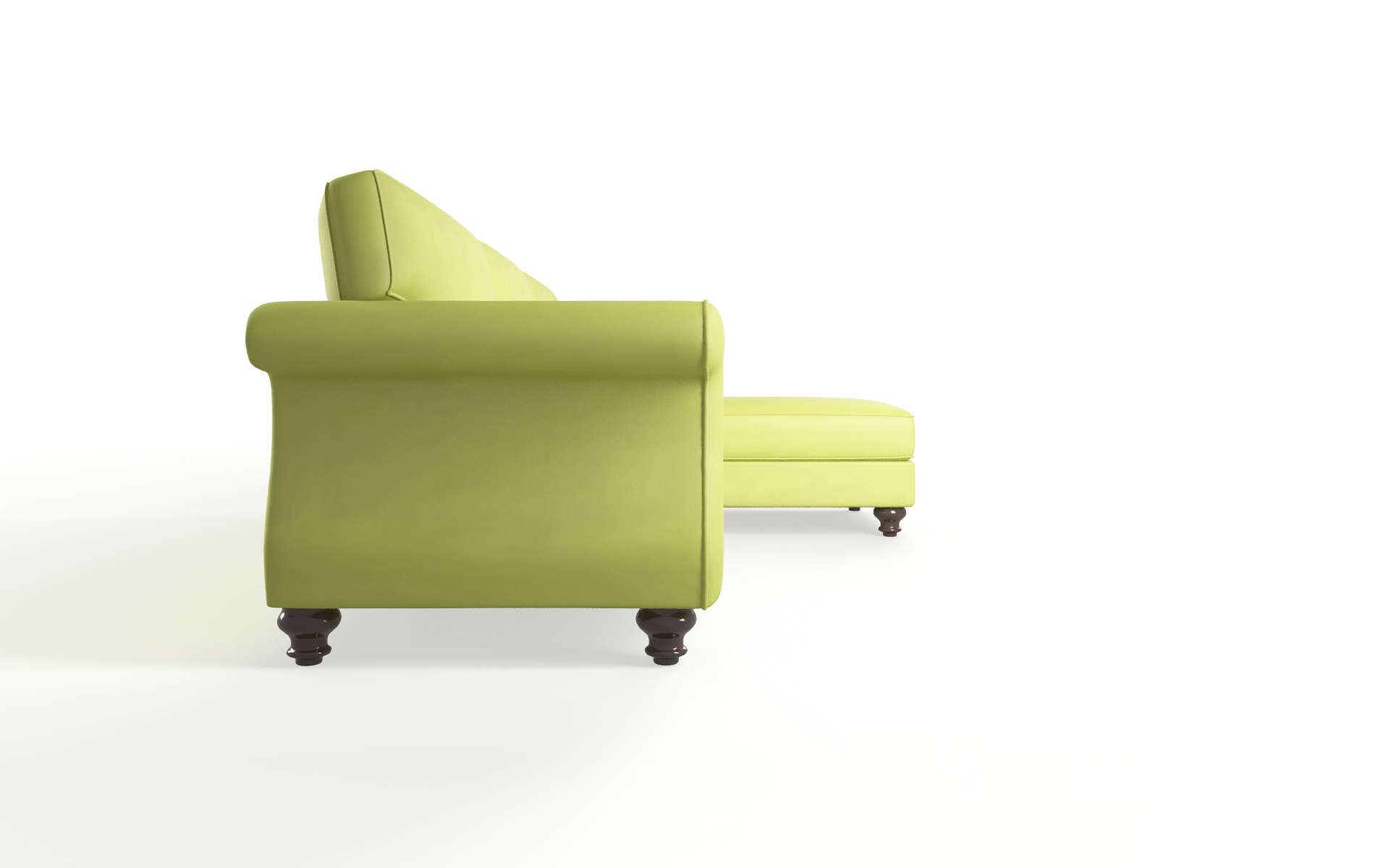 Pisa Hathaway Apple Panel espresso legs 3