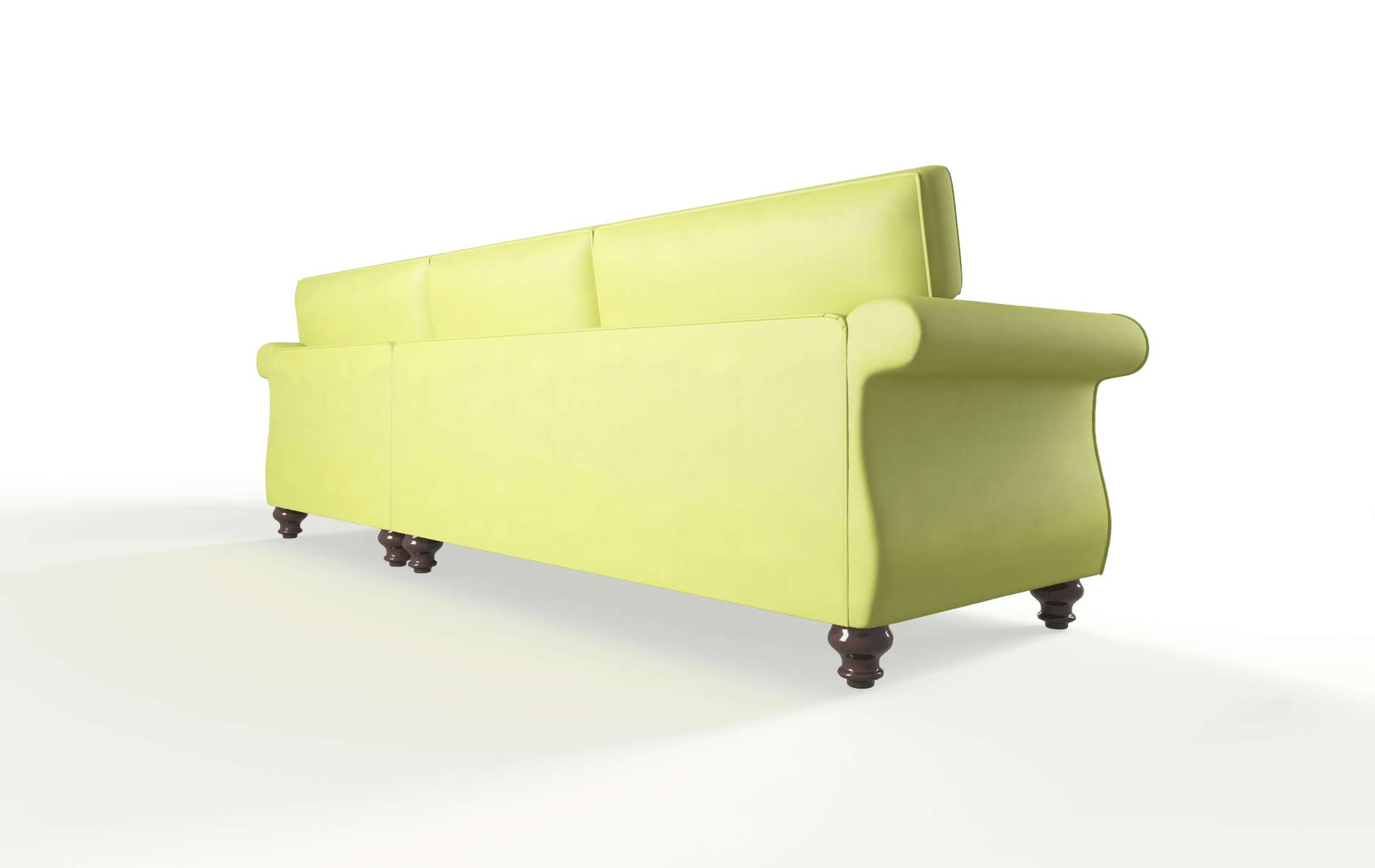 Pisa Hathaway Apple Panel espresso legs 5