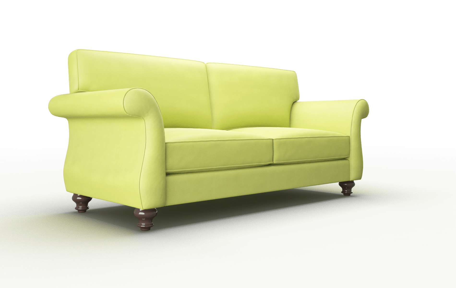 Pisa Hathaway Apple Sofa espresso legs 2