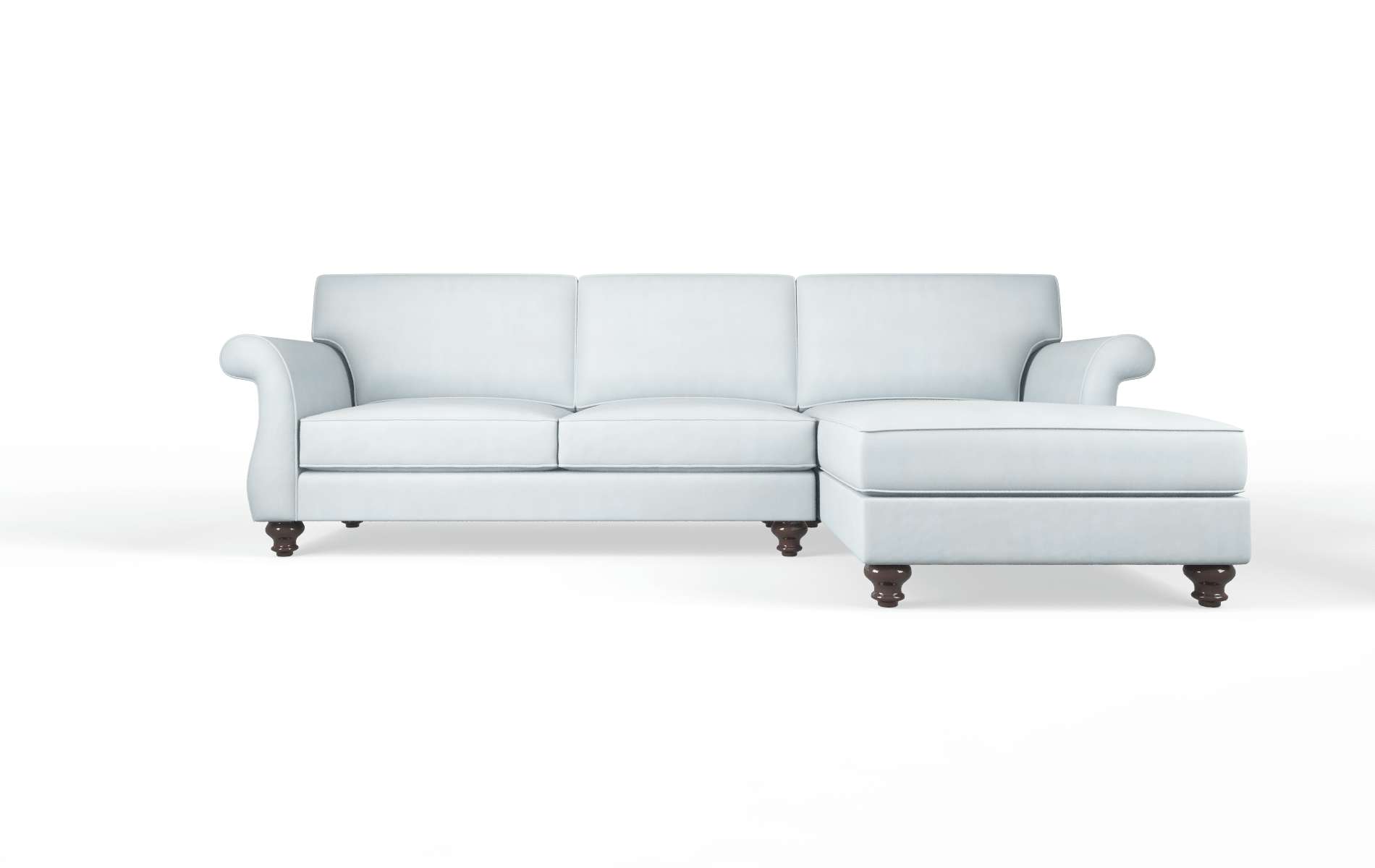 Pisa Hathaway Aqua Panel espresso legs 1