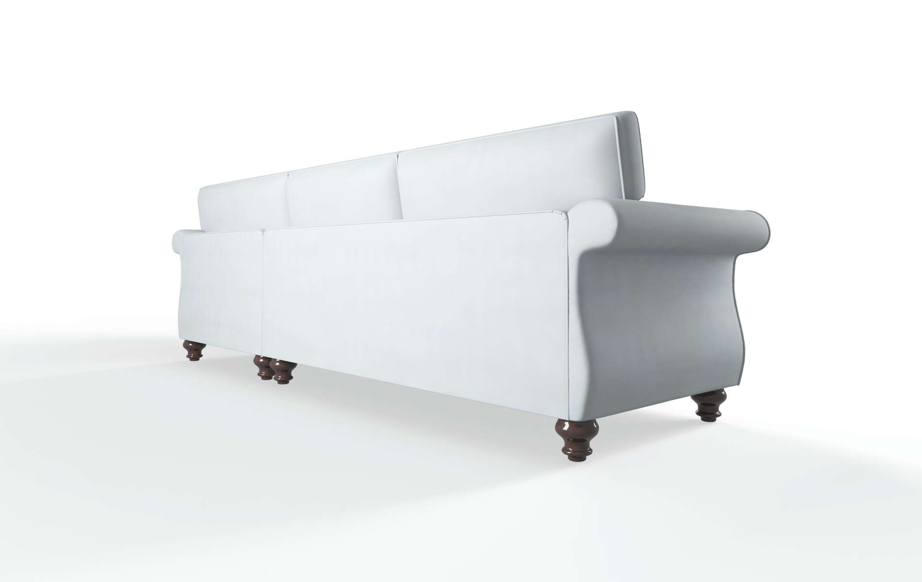 Pisa Hathaway Aqua Panel espresso legs 5