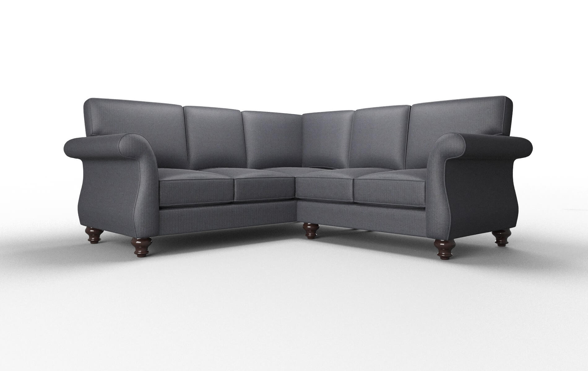 Pisa Hepburn_hrp Deep_sea Sectional espresso legs 1