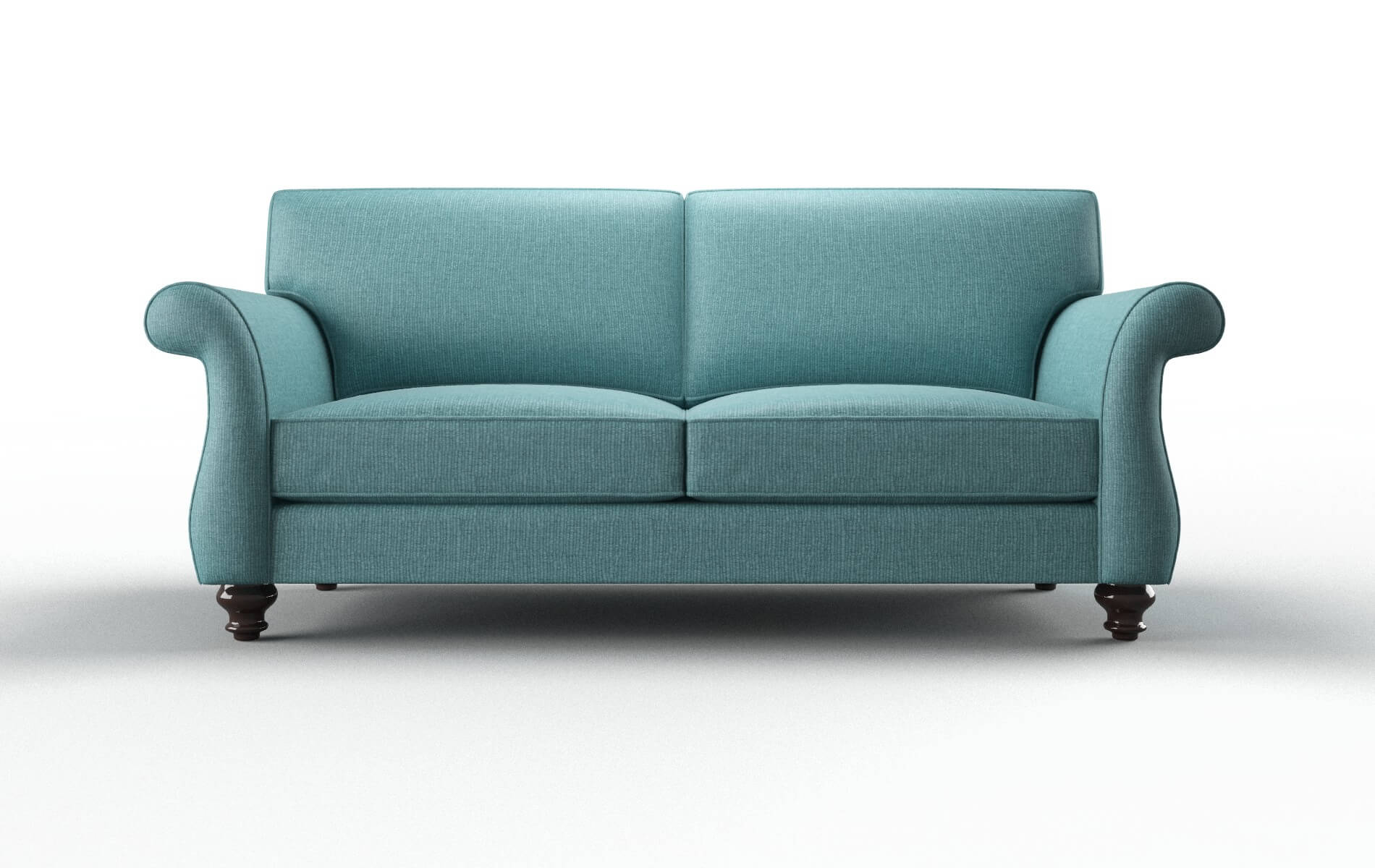 Pisa Hepburn_hrp Emerald Sofa espresso legs 1