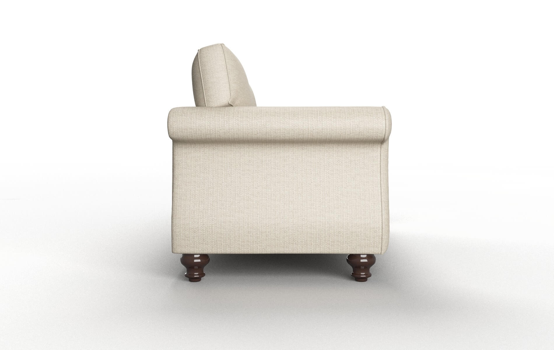 Pisa Insight Barley Sofa espresso legs 3