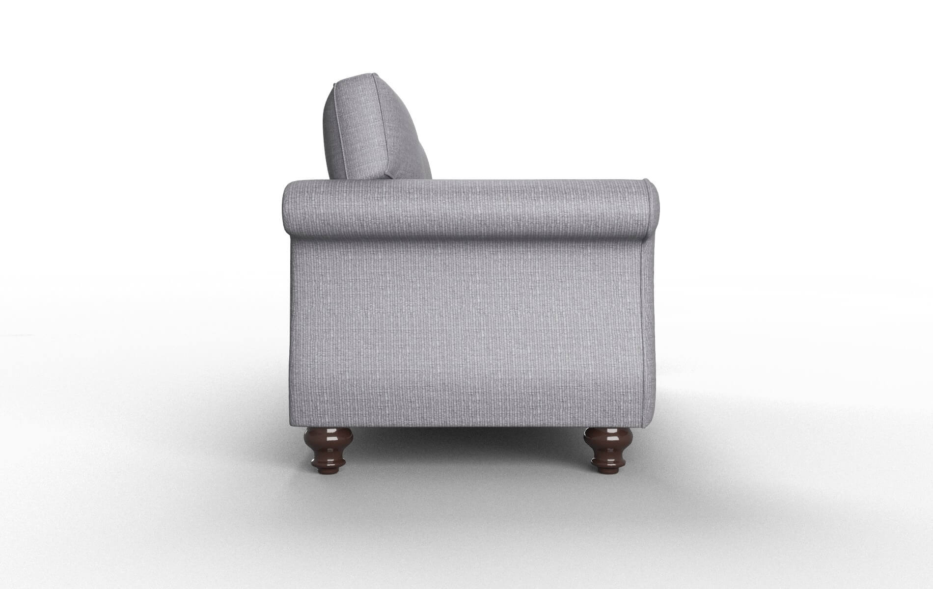 Pisa Insight Denim Sofa espresso legs 3