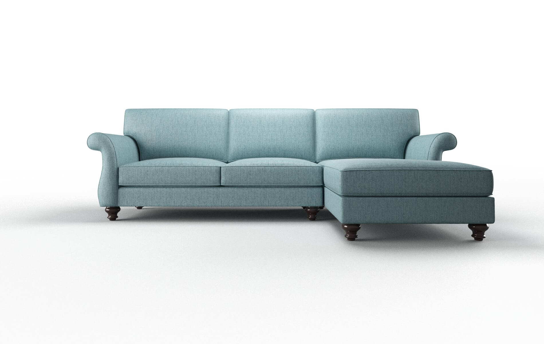 Pisa Insight Peacock Panel espresso legs 1