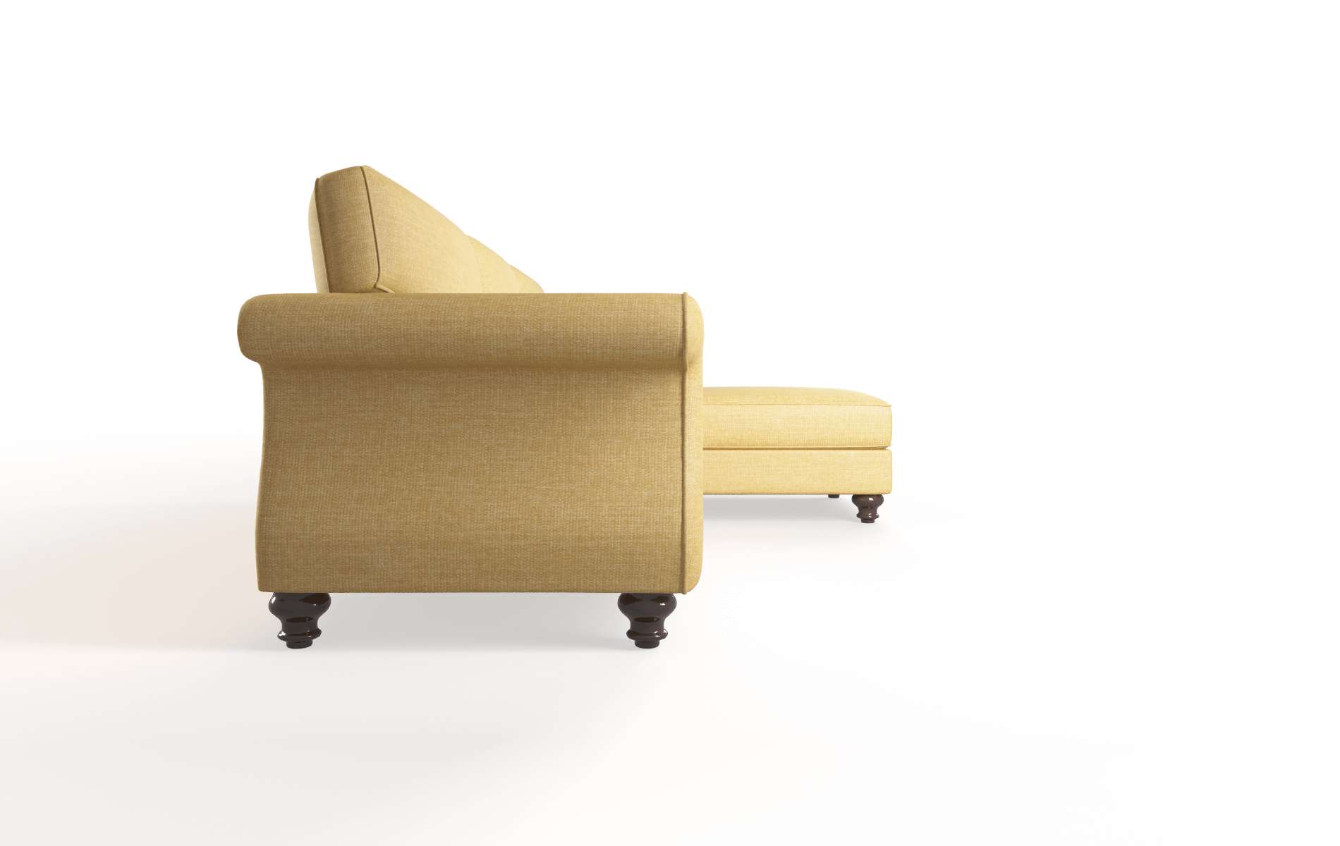 Pisa Jade 400 Panel espresso legs 3