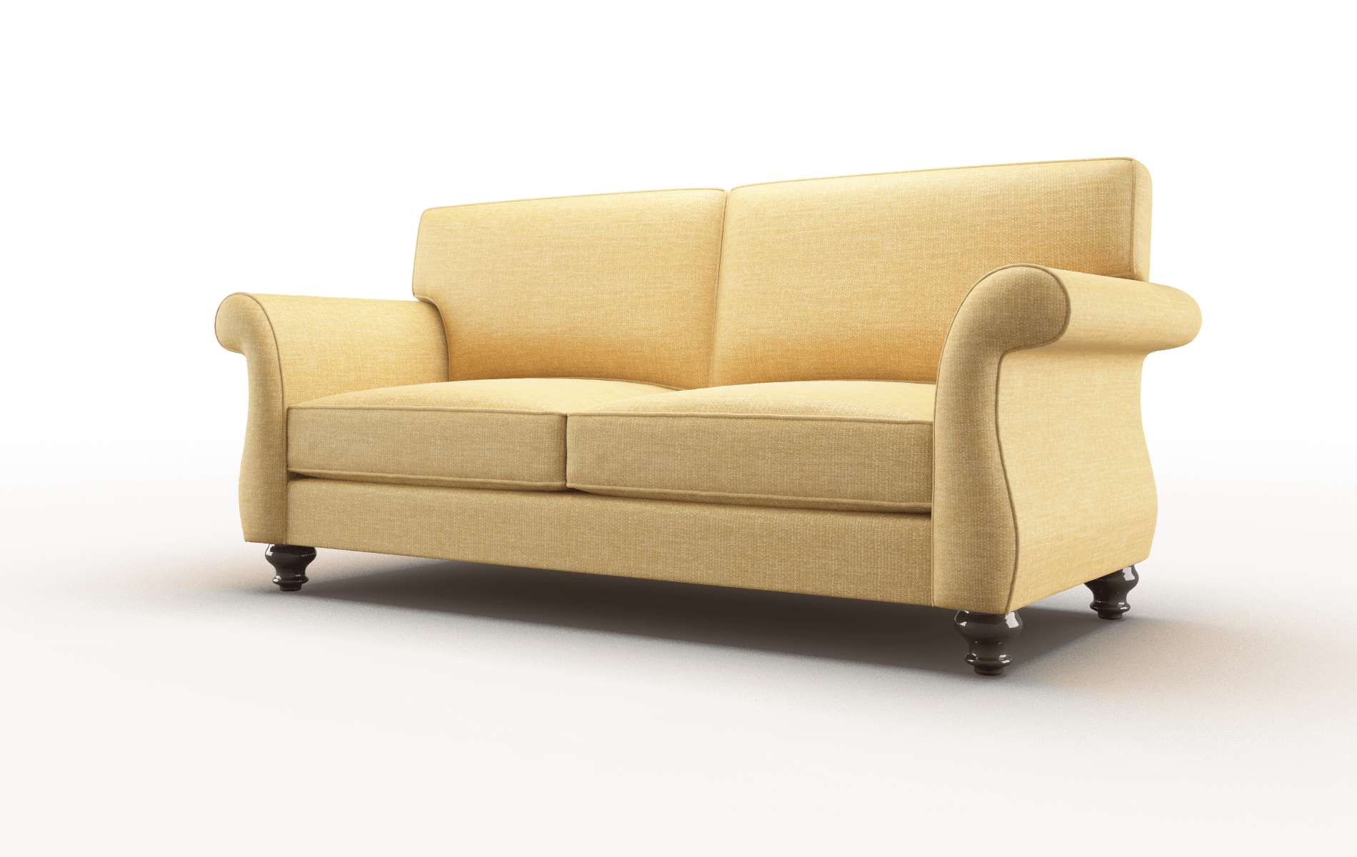 Pisa Jade 400 Sofa espresso legs 4
