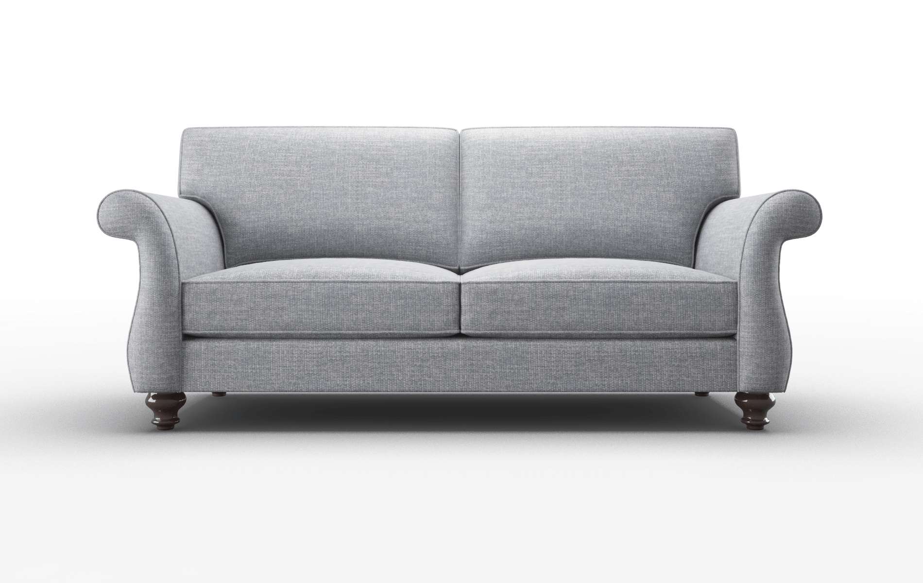 Pisa Keylargo Ash Sofa espresso legs 1