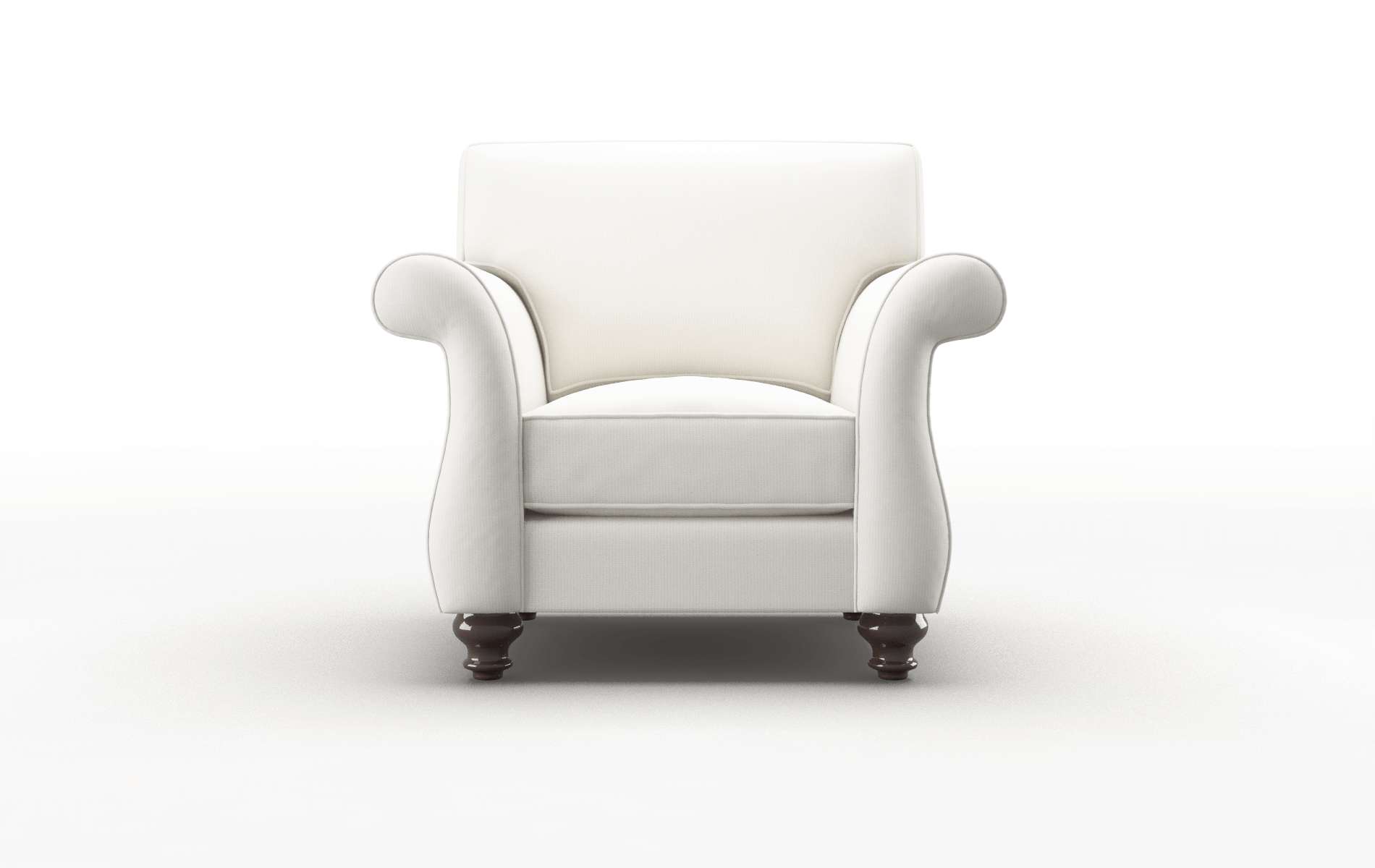 Pisa Keylargo Oatmeal Chair espresso legs 1
