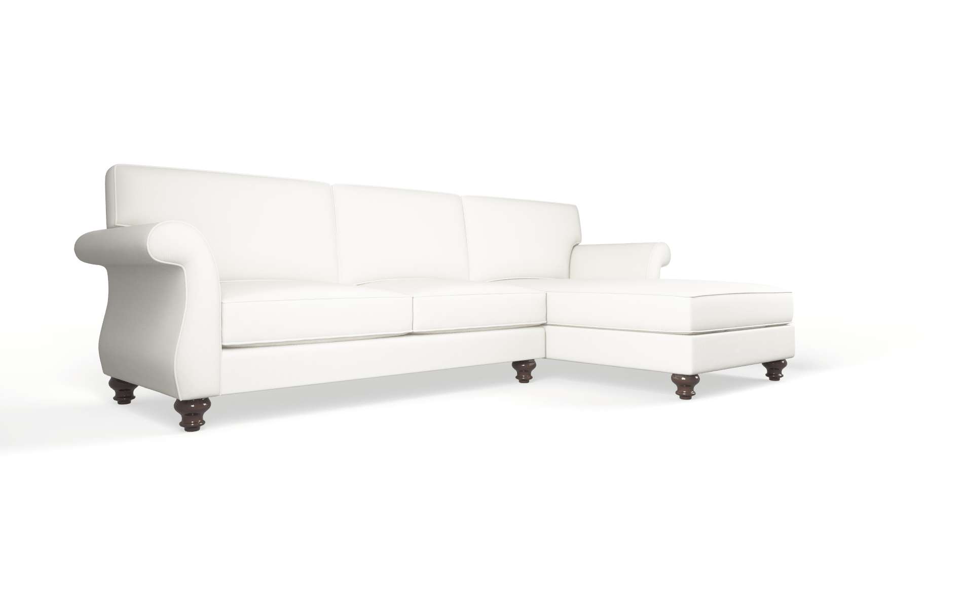 Pisa Keylargo Oatmeal Panel espresso legs 2