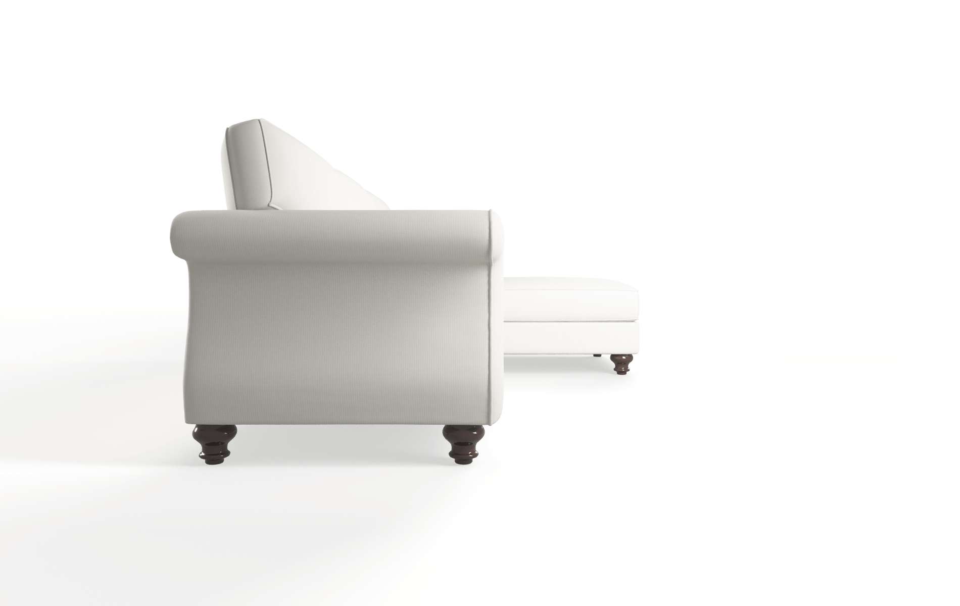 Pisa Keylargo Oatmeal Panel espresso legs 3