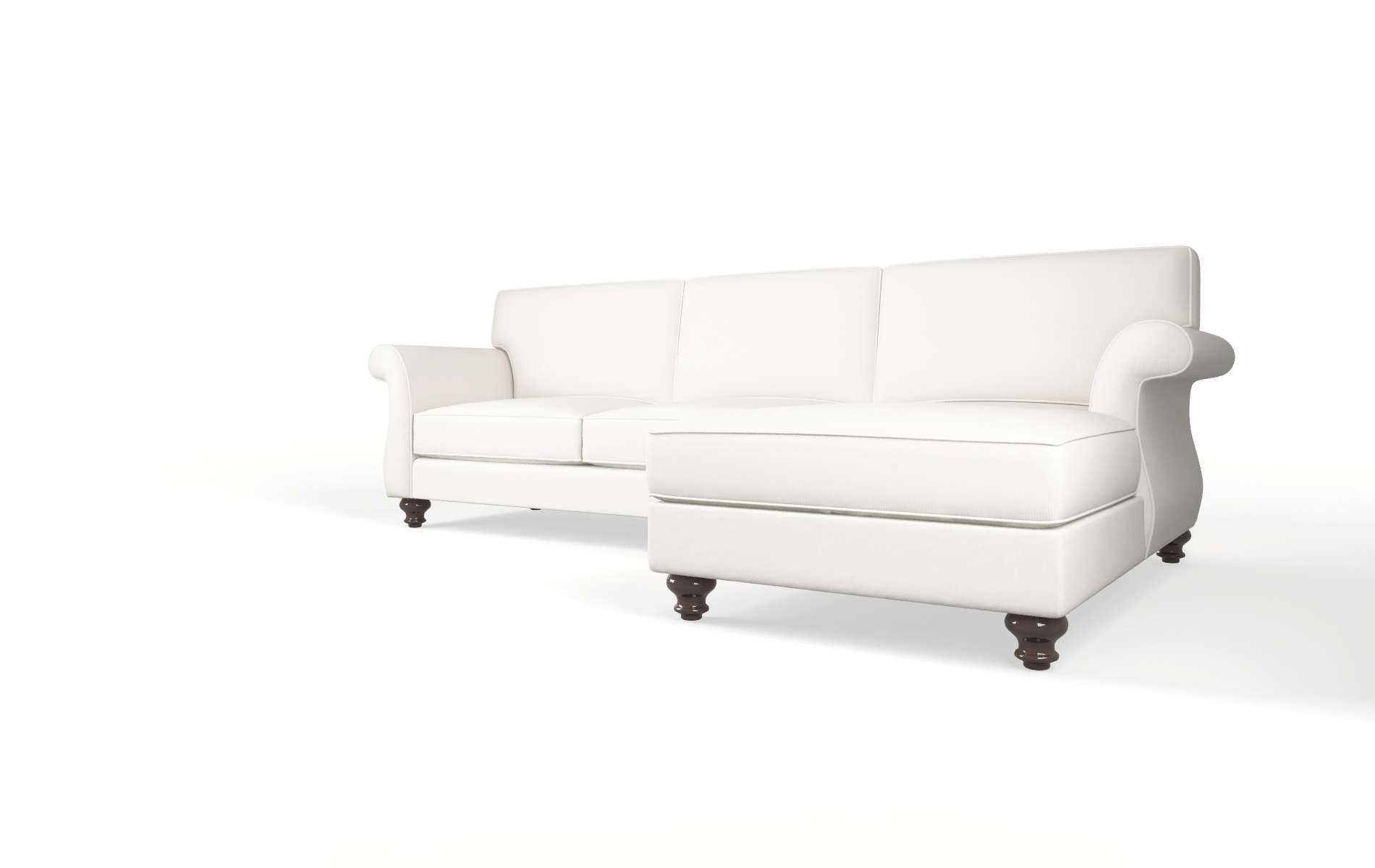 Pisa Keylargo Oatmeal Panel espresso legs 4