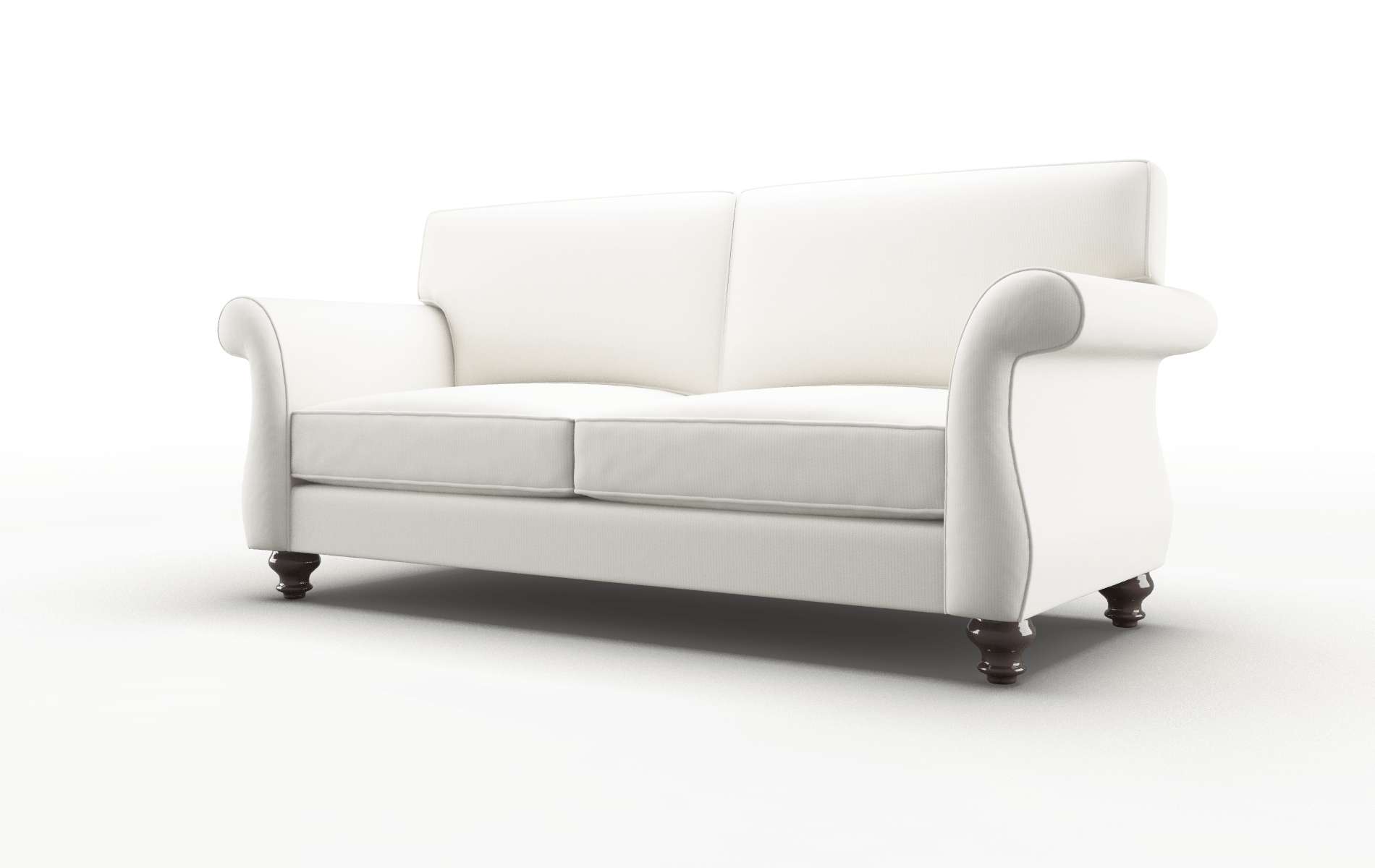 Pisa Keylargo Oatmeal Sofa espresso legs 4