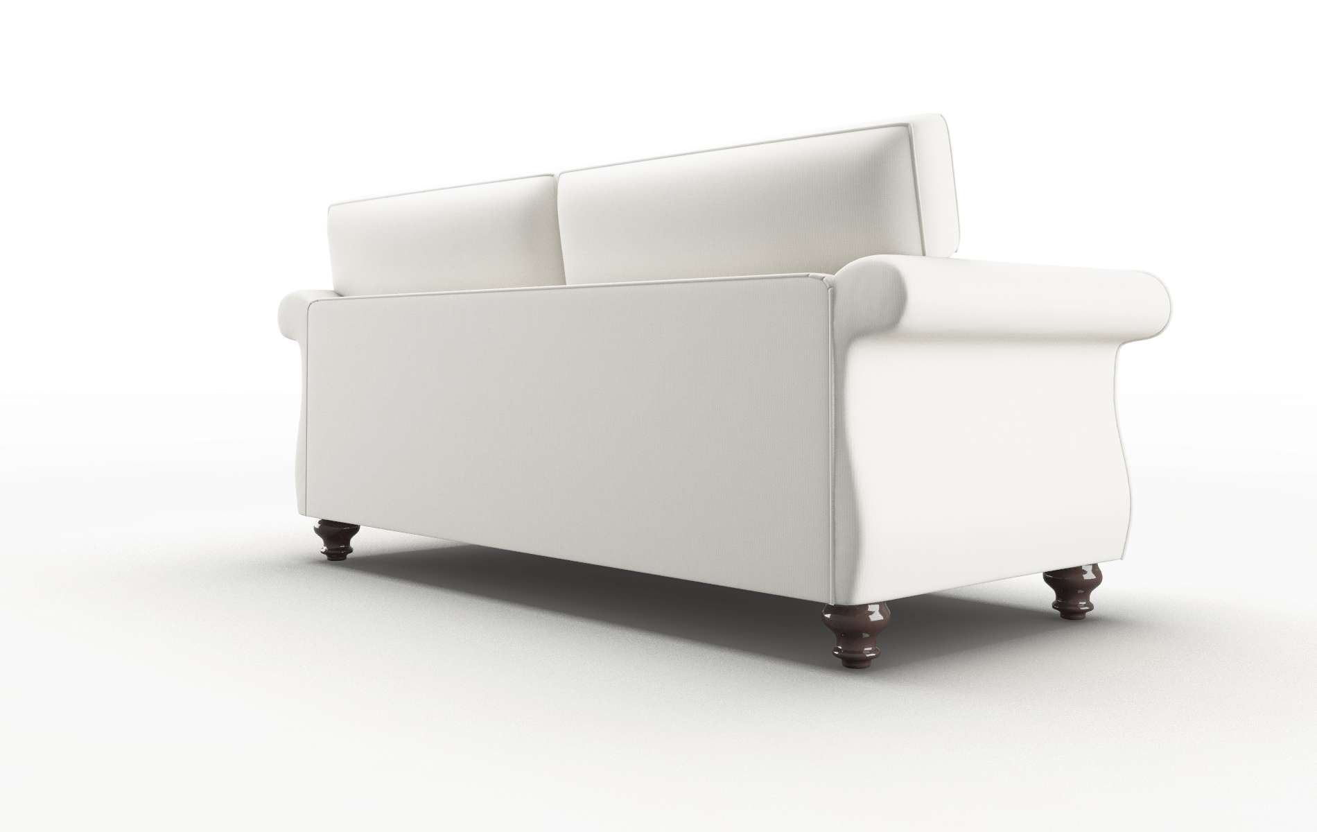 Pisa Keylargo Oatmeal Sofa espresso legs 5