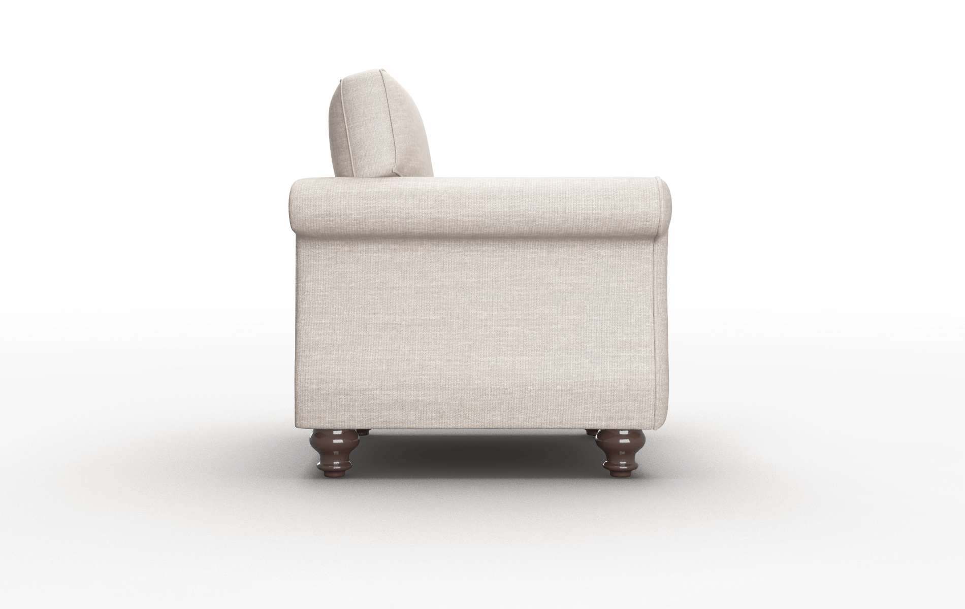 Pisa Keylargo Pumice Chair espresso legs 3