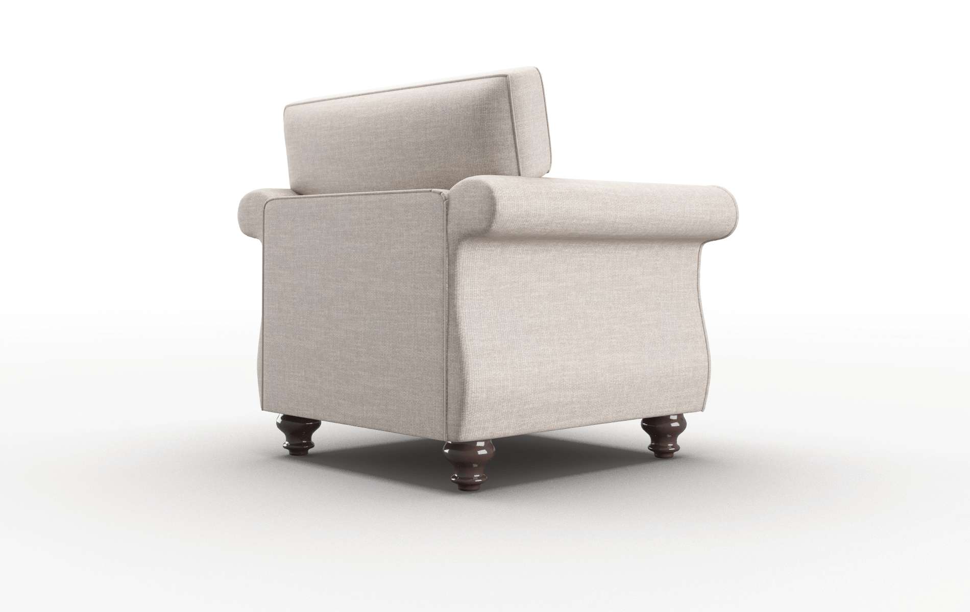 Pisa Keylargo Pumice Chair espresso legs 5