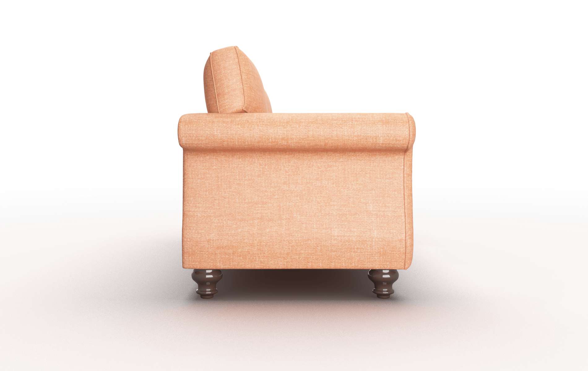 Pisa Keylargo Terracotta Sofa espresso legs 3
