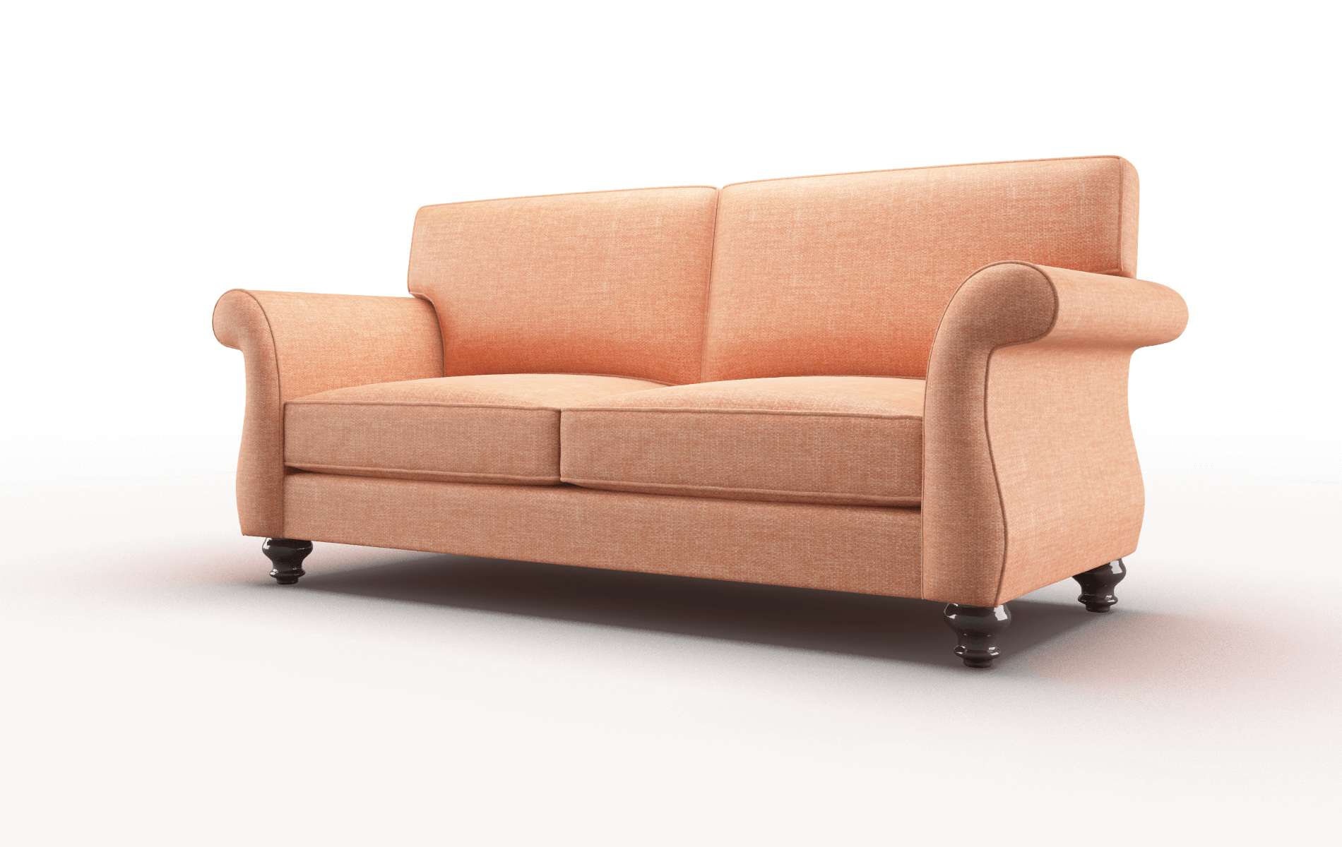 Pisa Keylargo Terracotta Sofa espresso legs 4