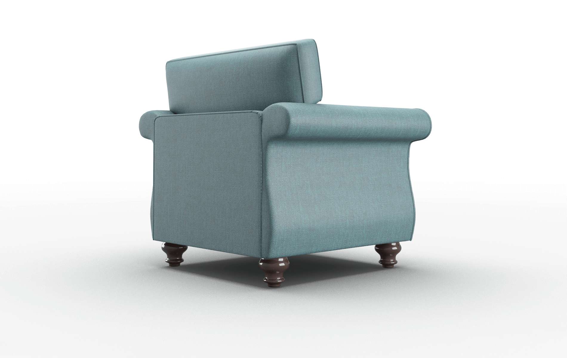 Pisa Keylargo Zenithteal Chair espresso legs 5