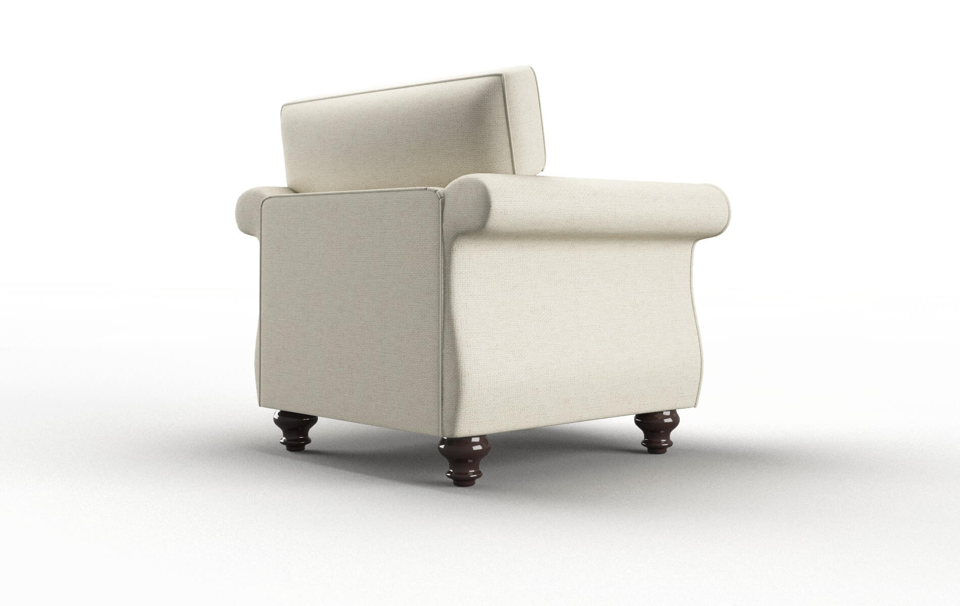 Pisa Lana Sand Chair espresso legs 5