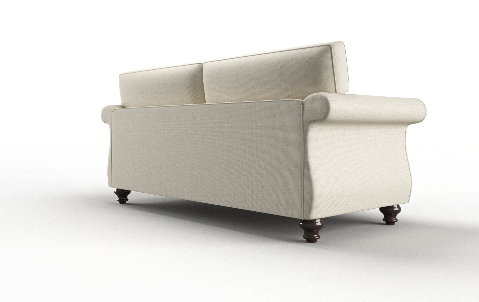Pisa Lana Sand Sofa espresso legs 5