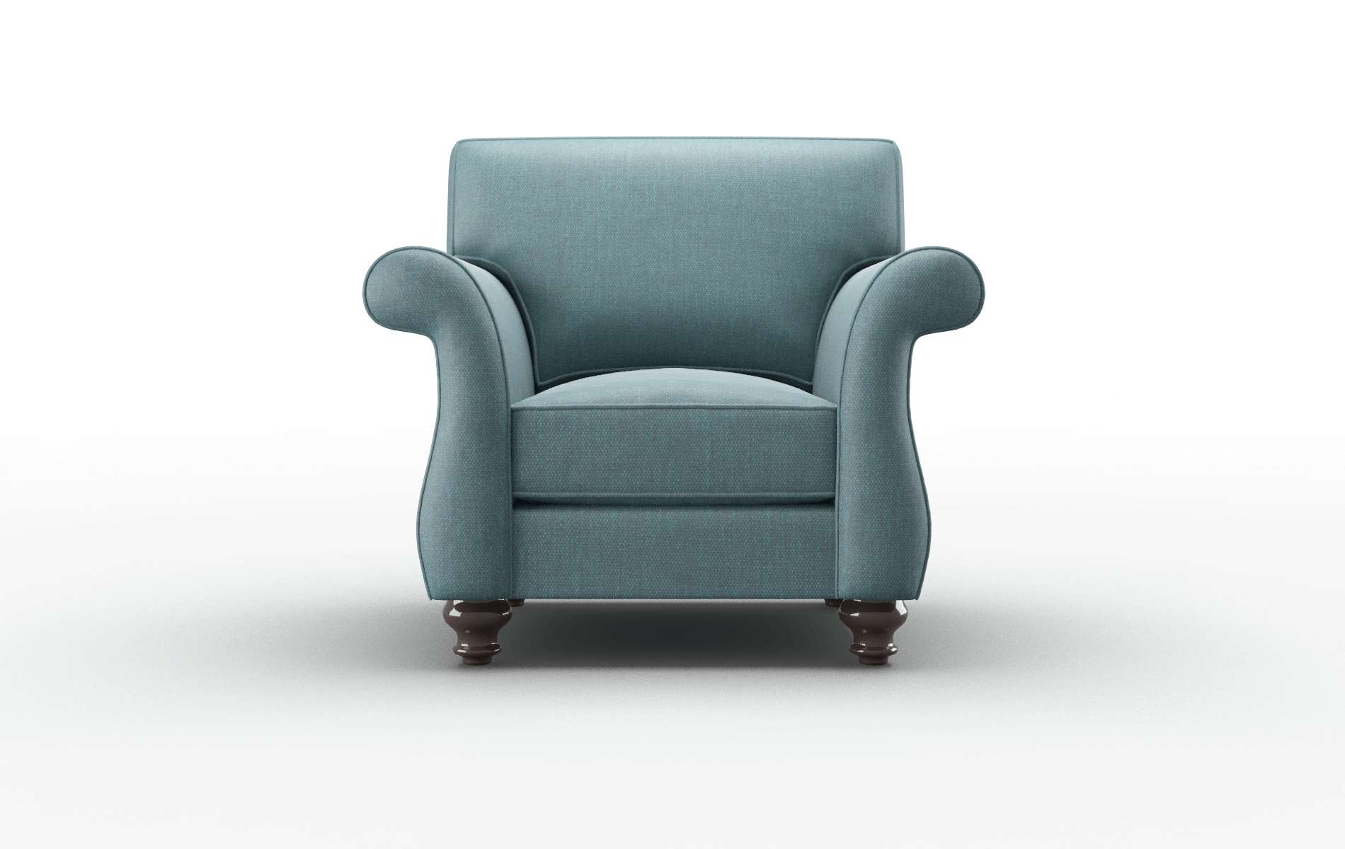 Pisa Leslie Peacock Chair espresso legs 1