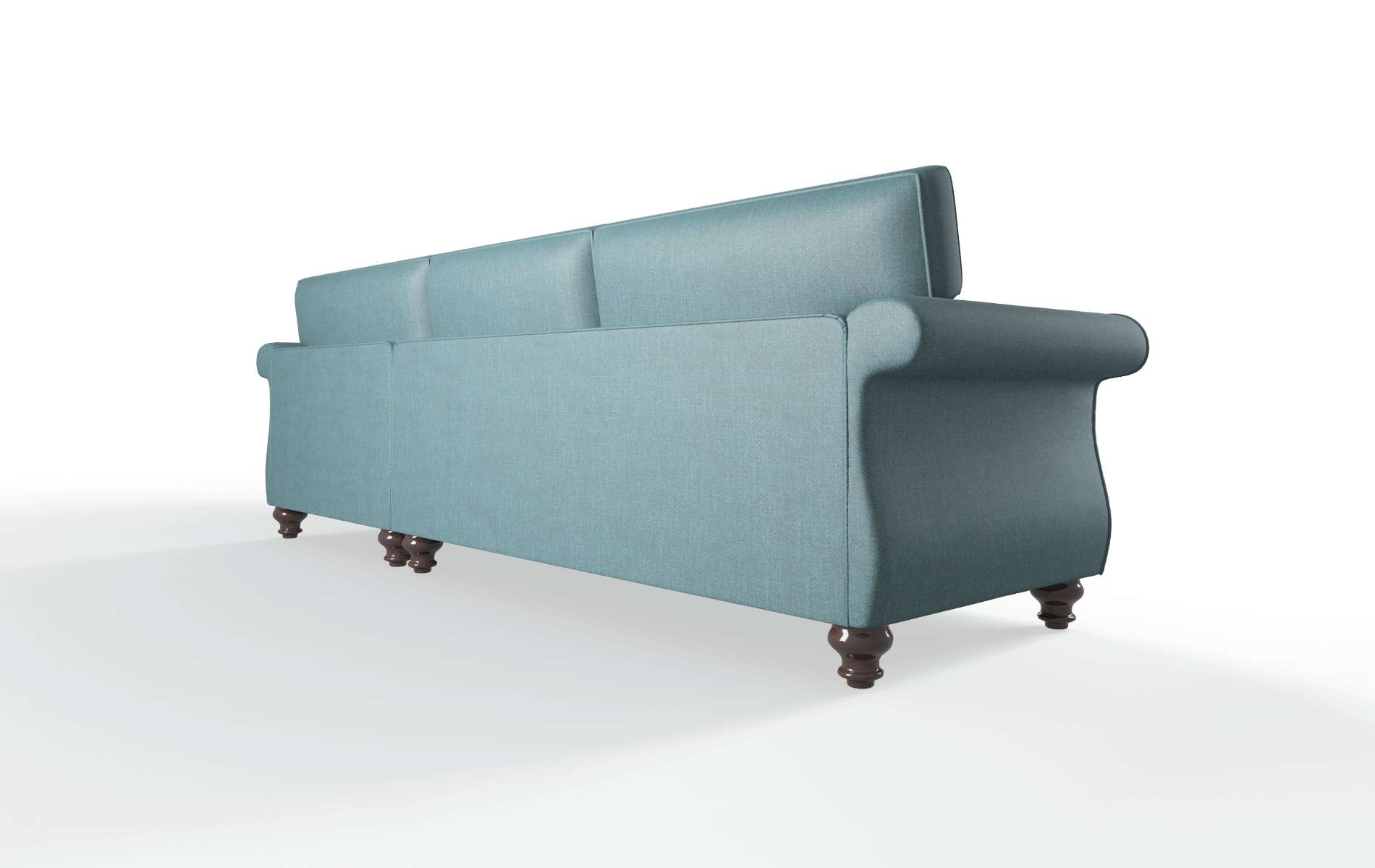 Pisa Leslie Peacock Panel espresso legs 5