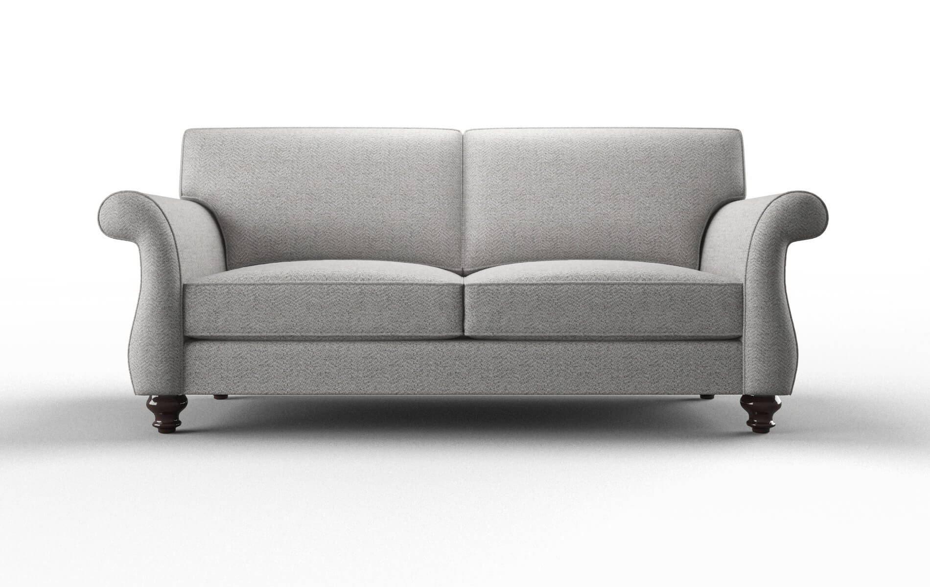 Pisa Malibu Dove Sofa espresso legs 1