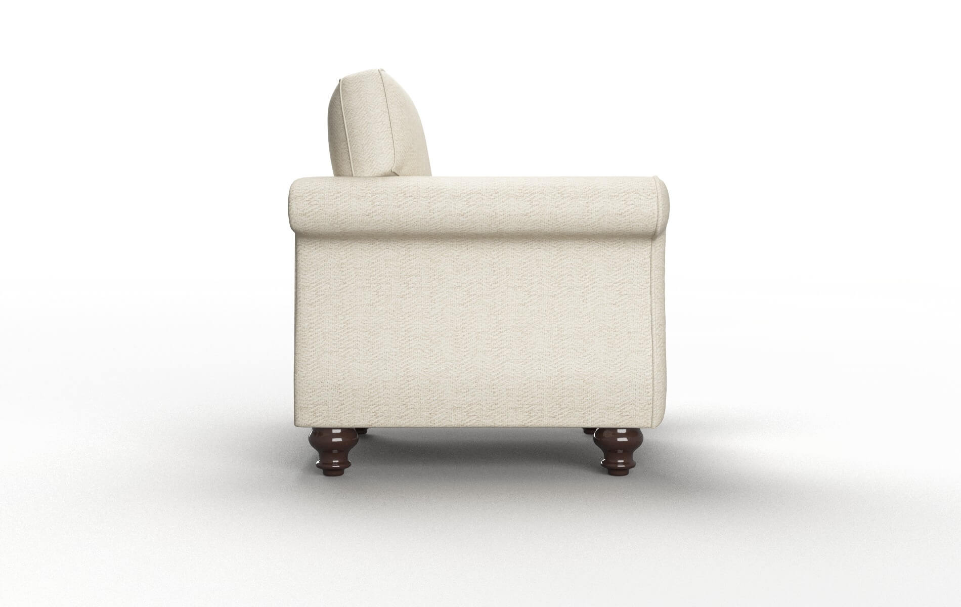 Pisa Malibu Sand Chair espresso legs 3