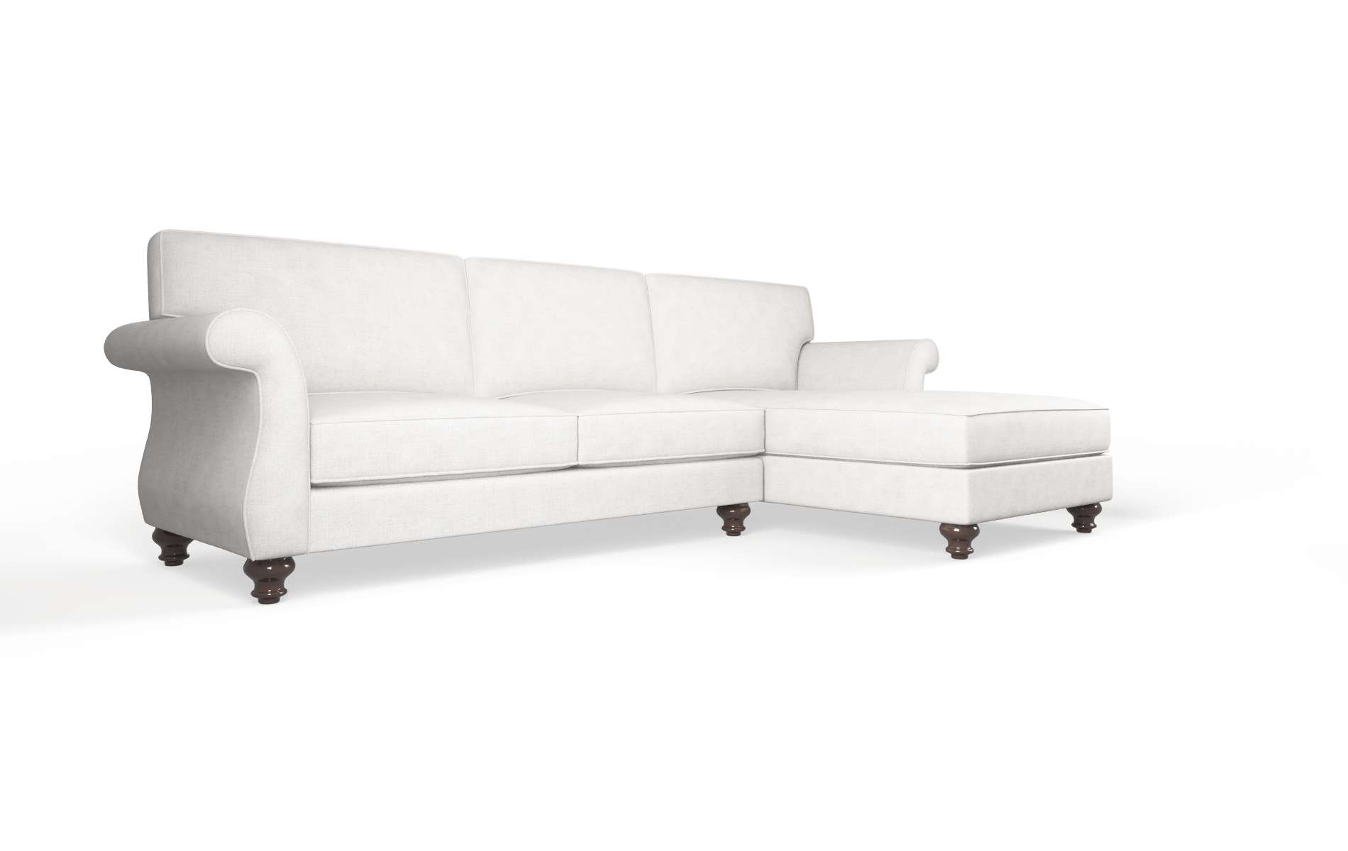 Pisa Malibu Sand Panel espresso legs 2