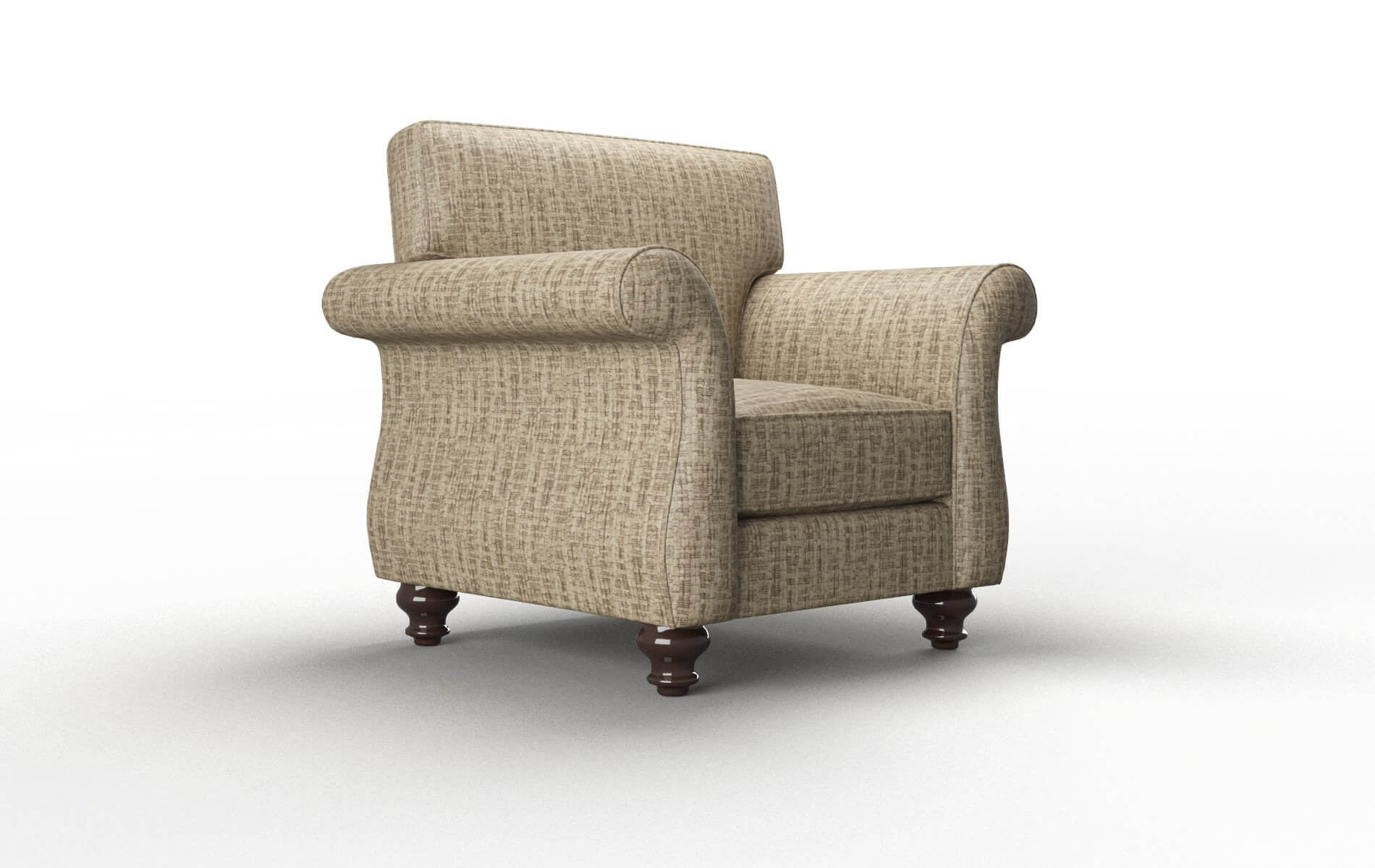 Pisa Marcy Camel Chair espresso legs 2
