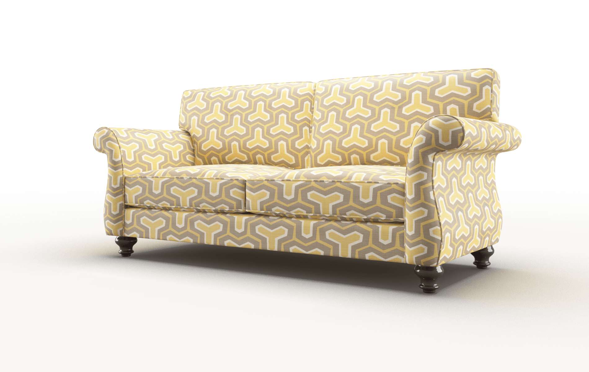 Pisa Merci Dijon Sofa espresso legs 4